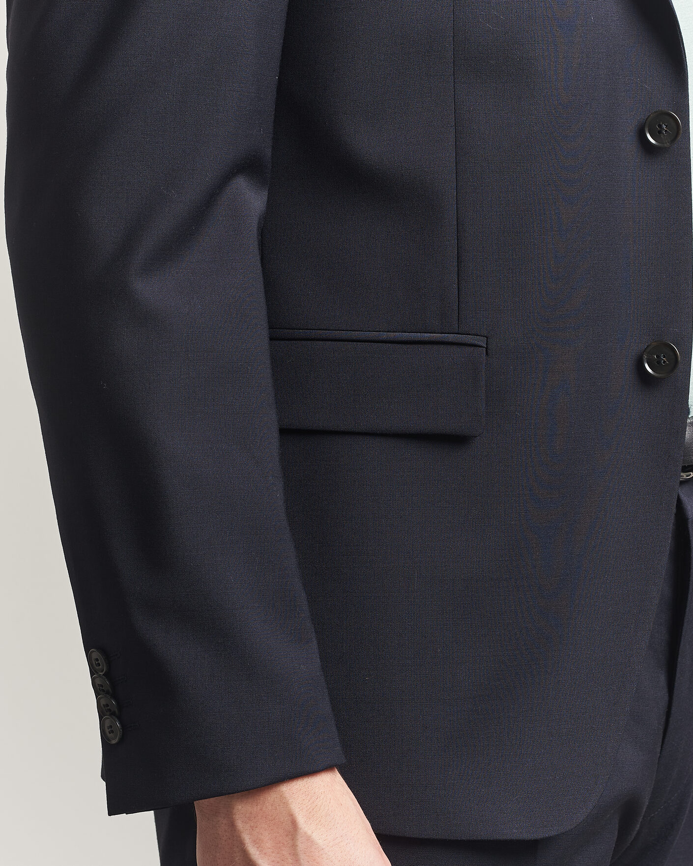 Herre | Dressjakker | Tiger of Sweden | Jamie Wool Travel Suit Blazer Dark Ink