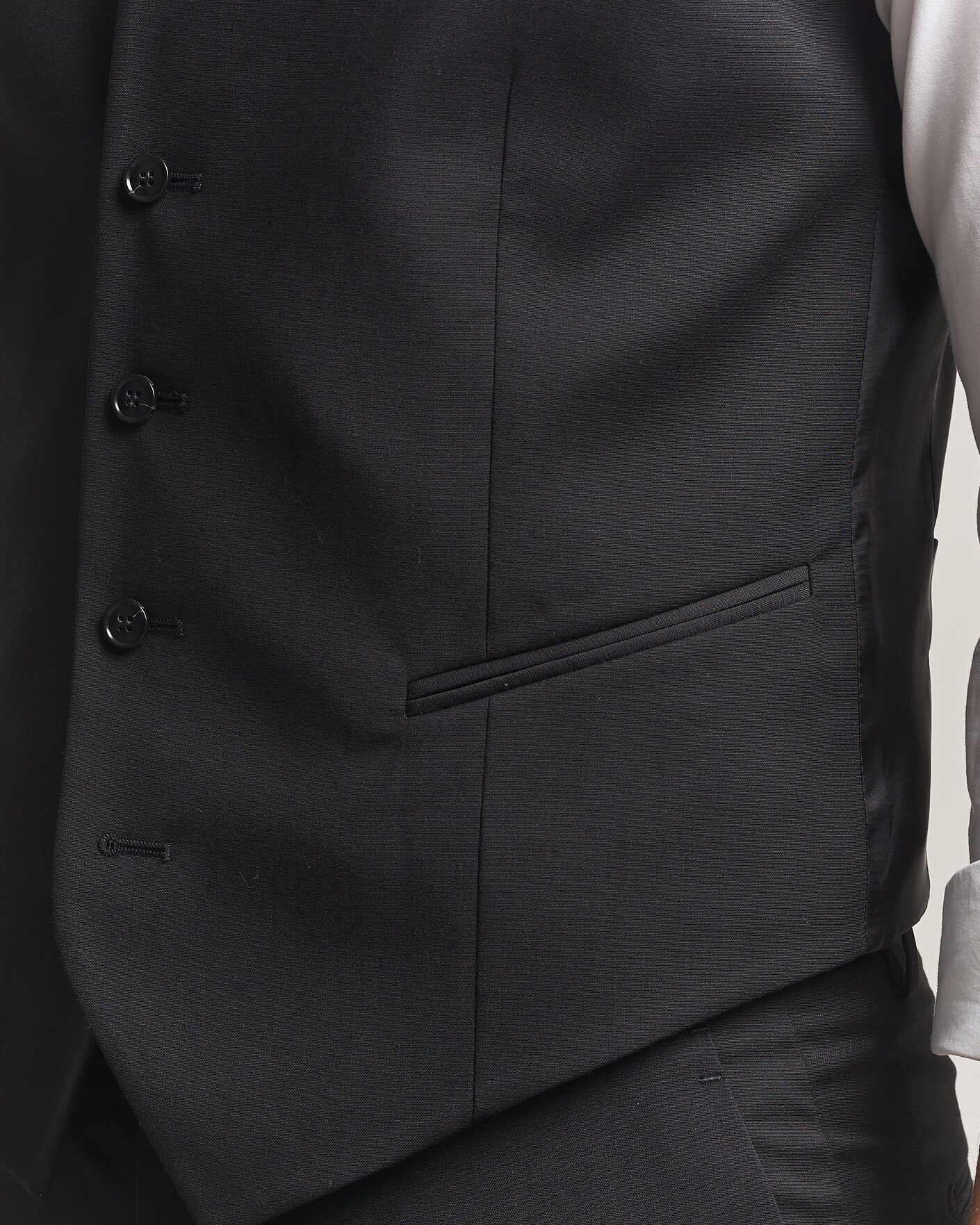 Herre | Vester | Tiger of Sweden | Winston Wool Travel Waistcoat Black