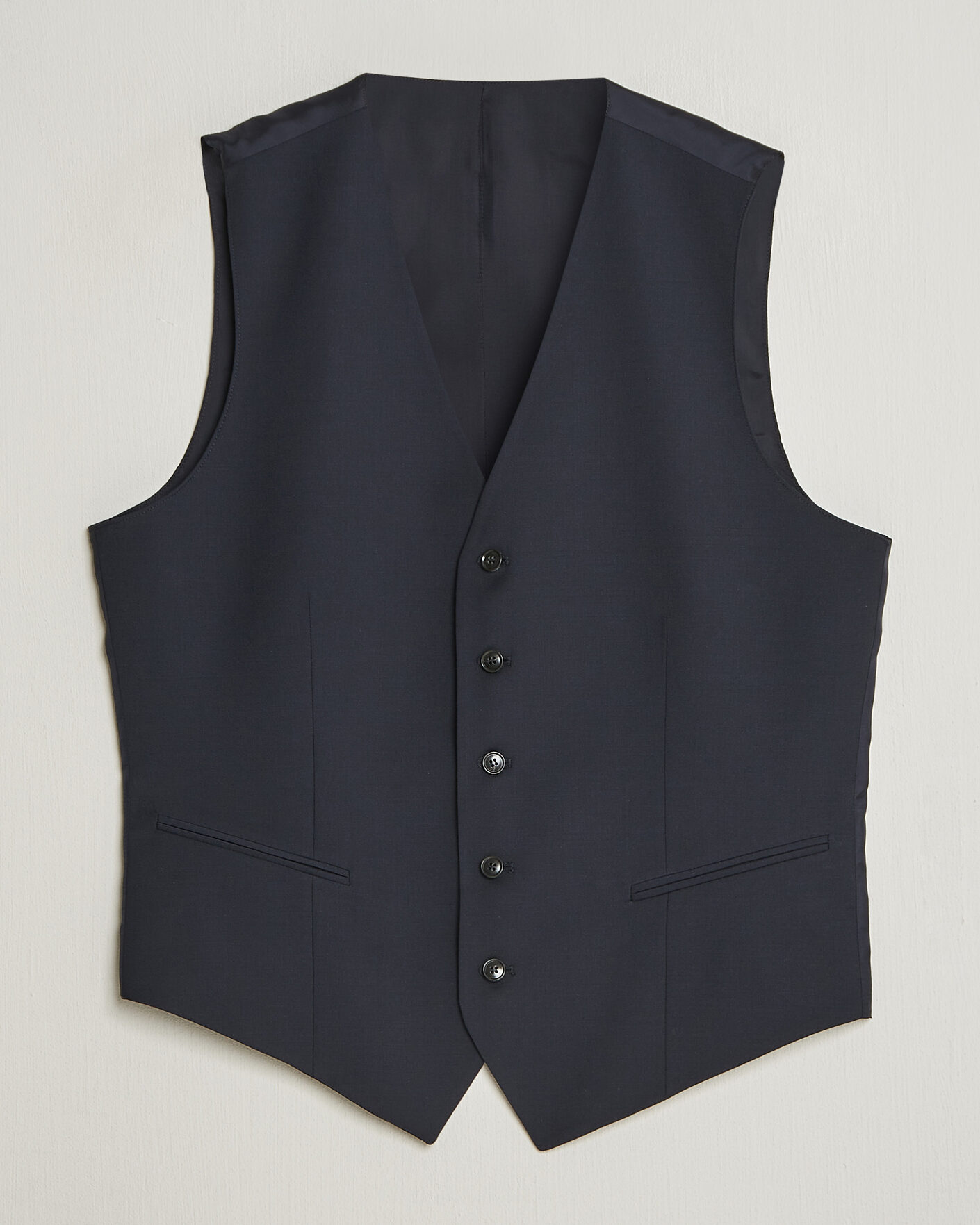 Herre | Vester | Tiger of Sweden | Winston Wool Travel Waistcoat Dark Ink