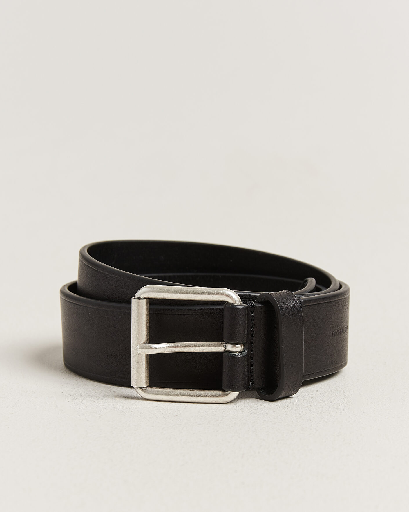 Herre | Belter | Tiger of Sweden | Labori Leather Belt Black