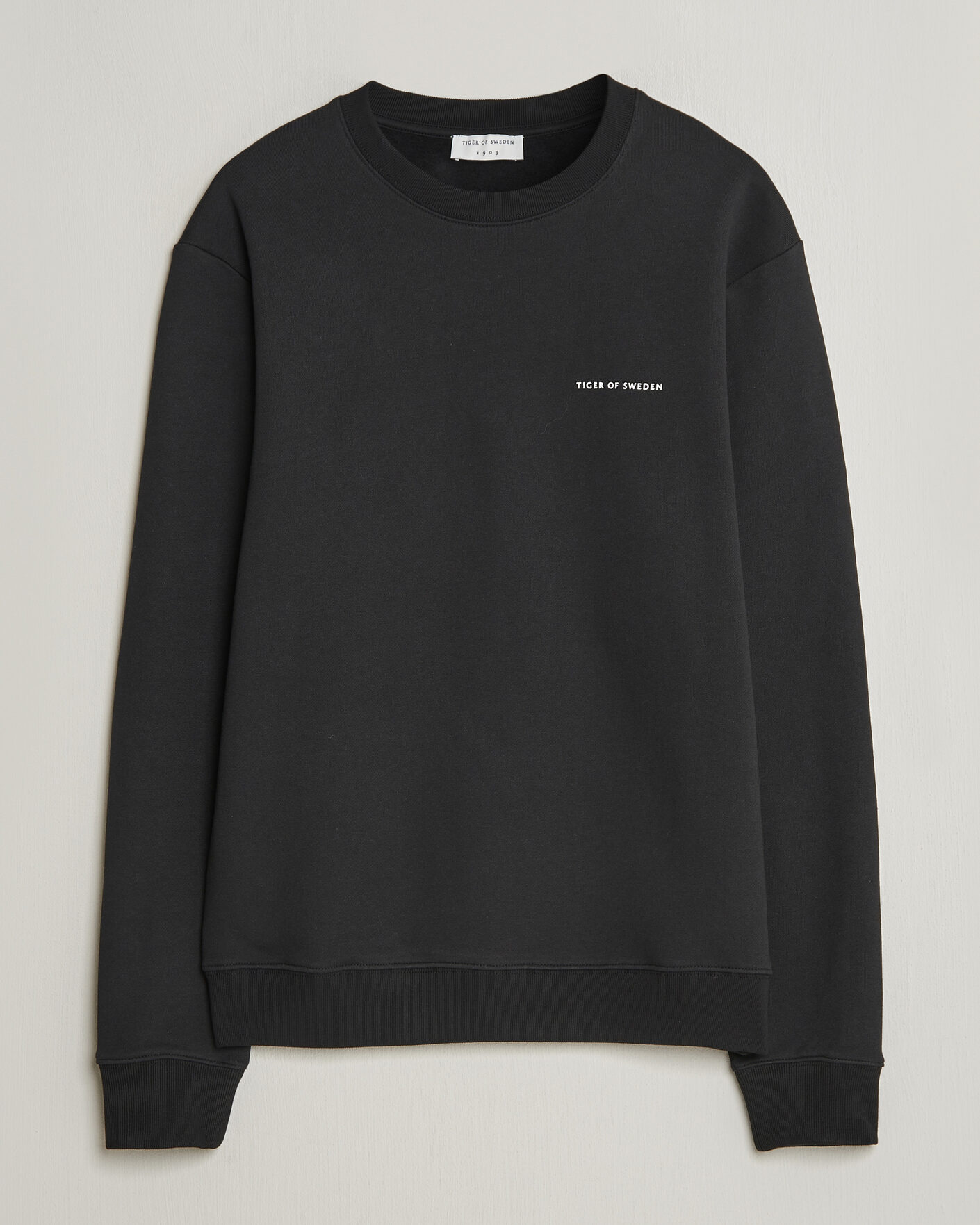 Herre | Gensere | Tiger of Sweden | Emerson Crew Neck Sweatshirt Black