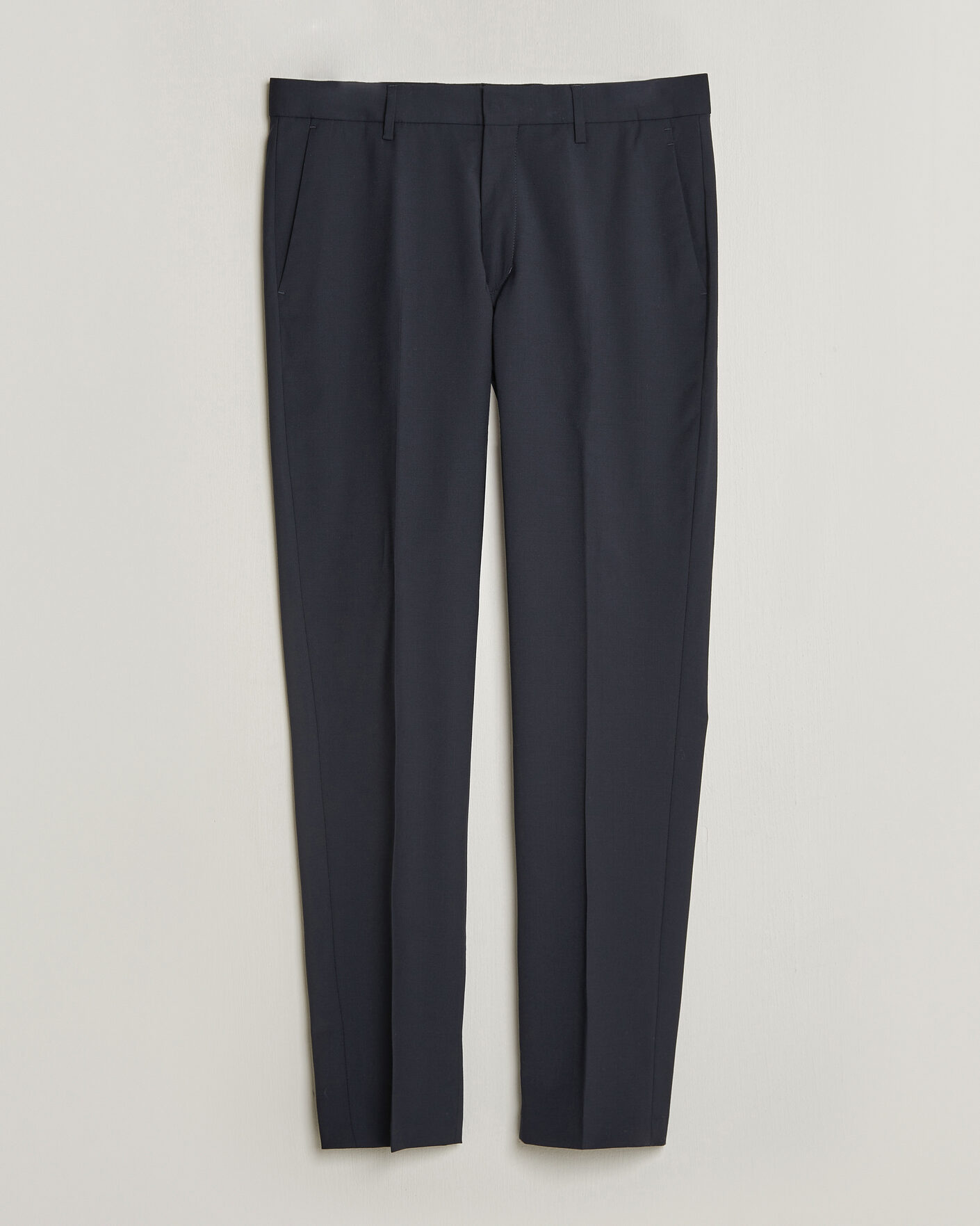 Herre | Bukser | Tiger of Sweden | Tenuta Wool Travel Suit Trousers Dark Ink