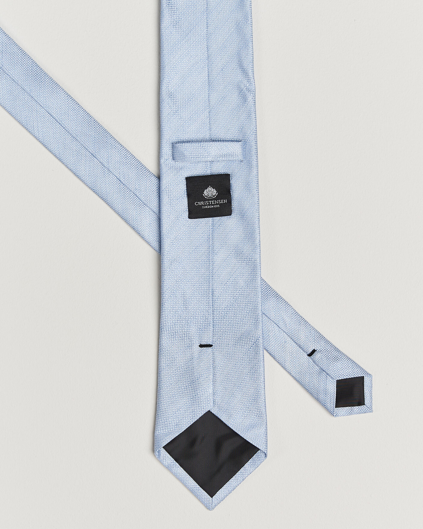 Herre | Slips | Amanda Christensen | Box Set Printed Silk 8cm Tie With Pocket Square Blue