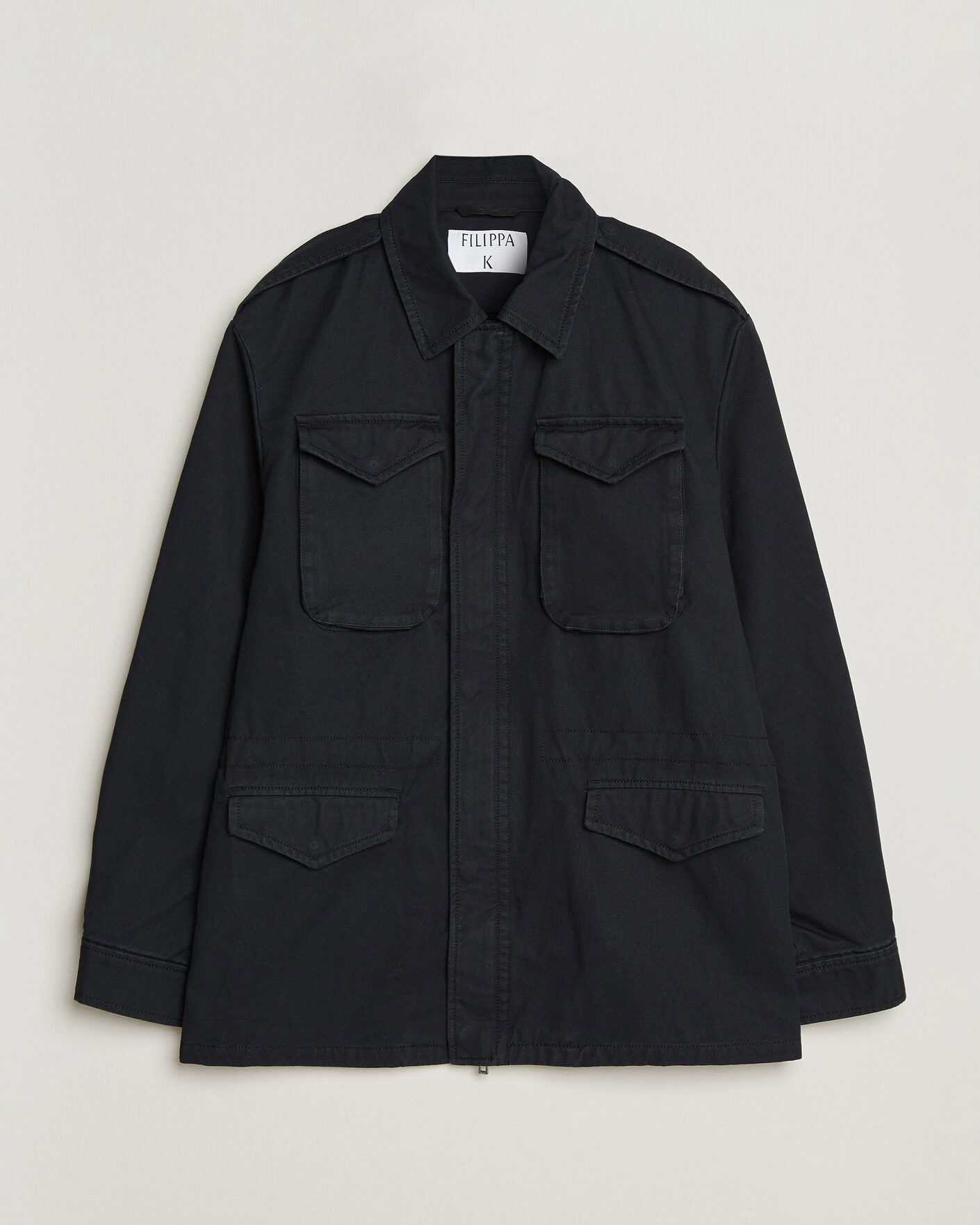 Herre | Jakker | Filippa K | Cotton Field Jacket Black