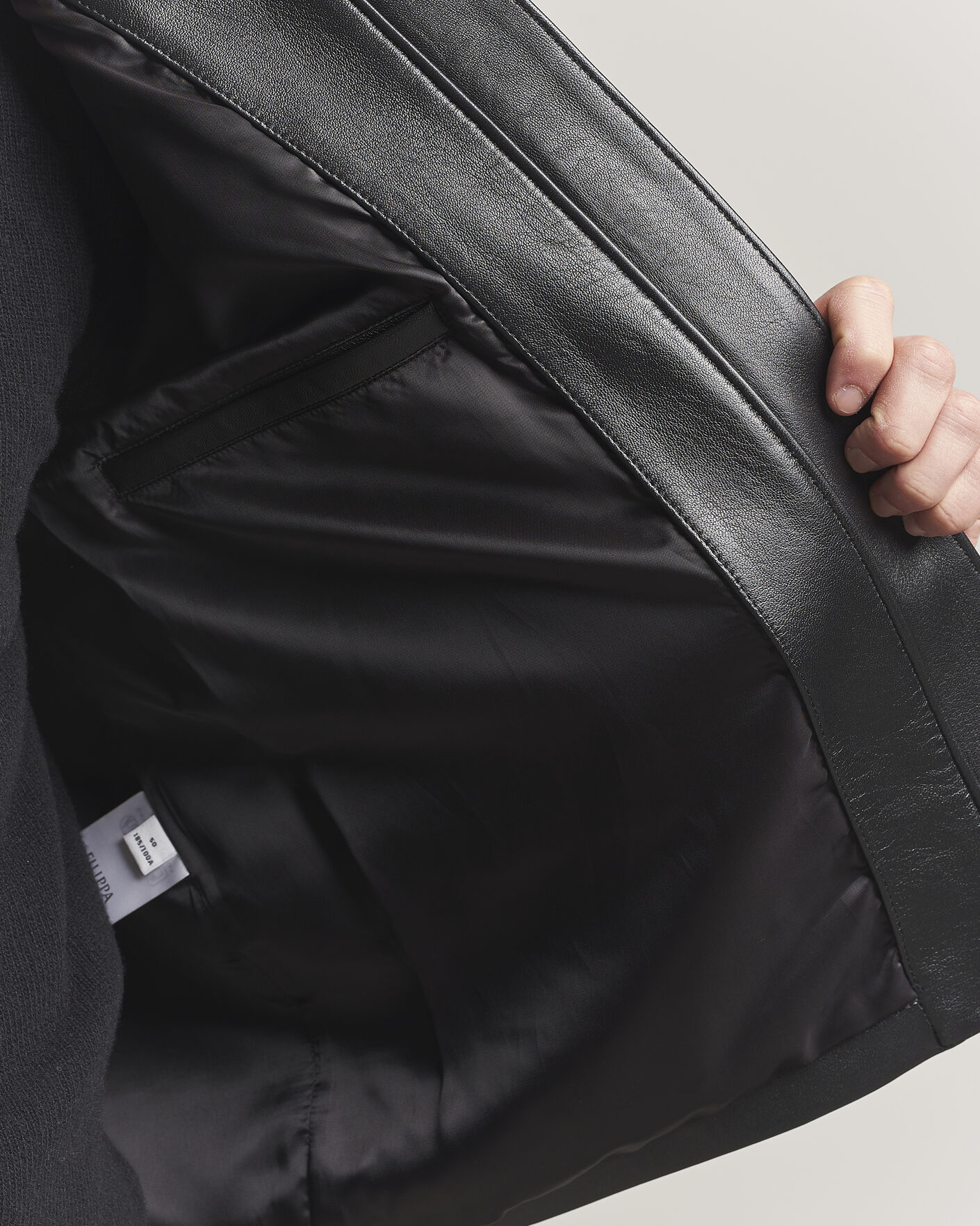 Herre | Jakker | Filippa K | Leather Coach Jacket Black