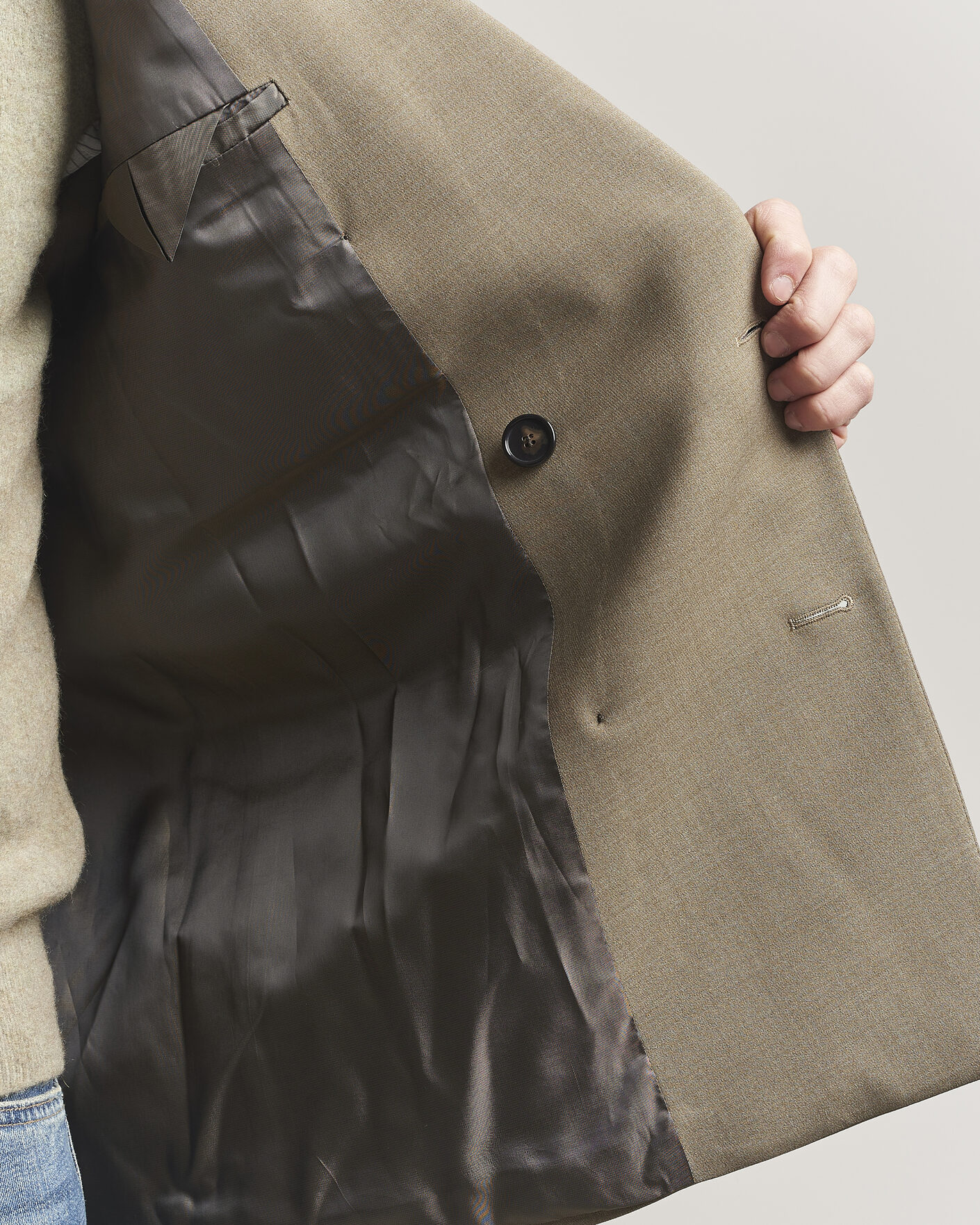 Herre | Dressjakker | Filippa K | Michael Wool Double Breasted Blazer Light Driftwood