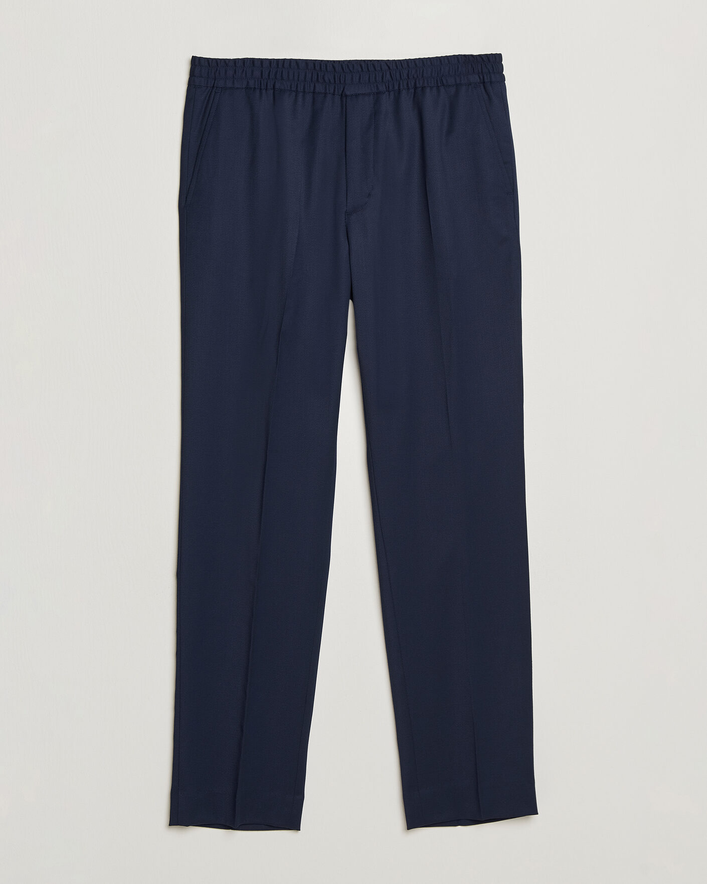 Herre | Bukser | Filippa K | Theo Relaxed Wool Trousers Ink Navy