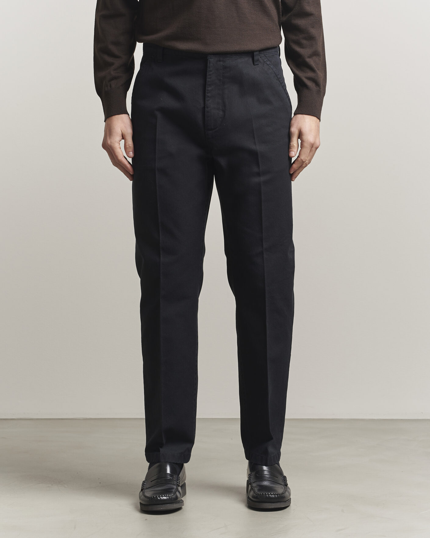 Herre | Bukser | Filippa K | Carl Cotton Trousers Black