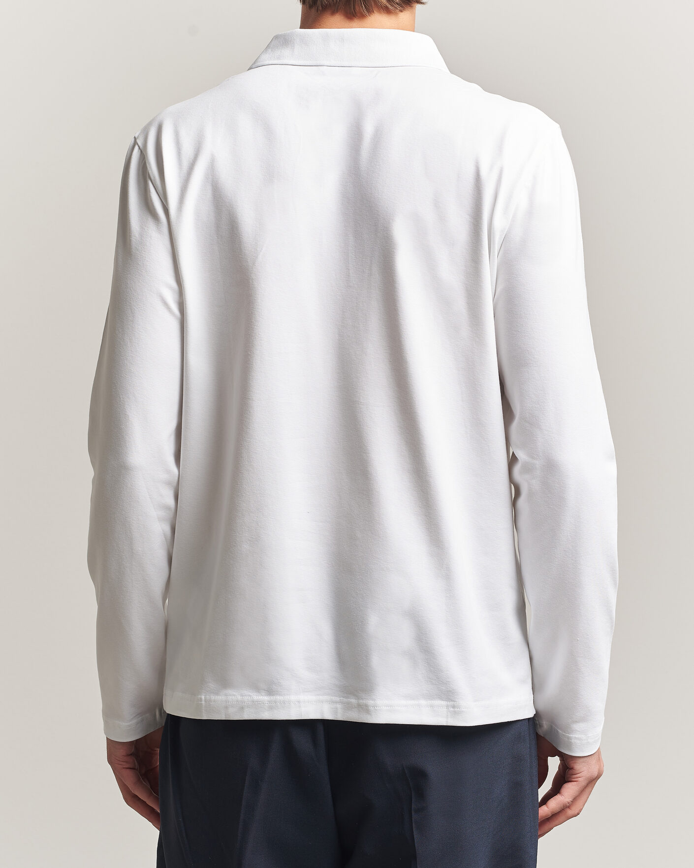 Herre | Pikéer | Filippa K | Luke Stretch Polo Shirt White