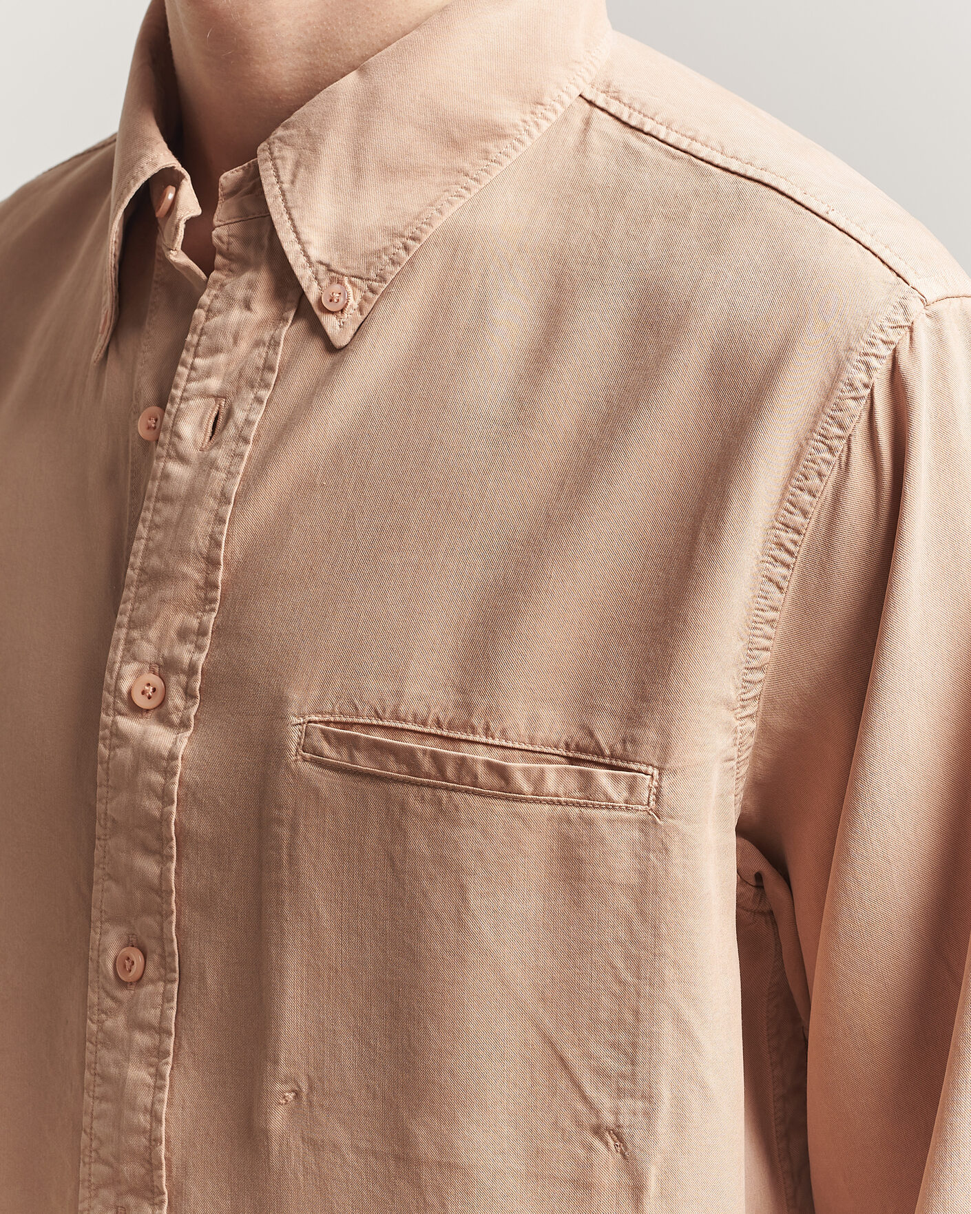 Herre | Skjorter | Filippa K | Zack Lyocell Shirt Beige