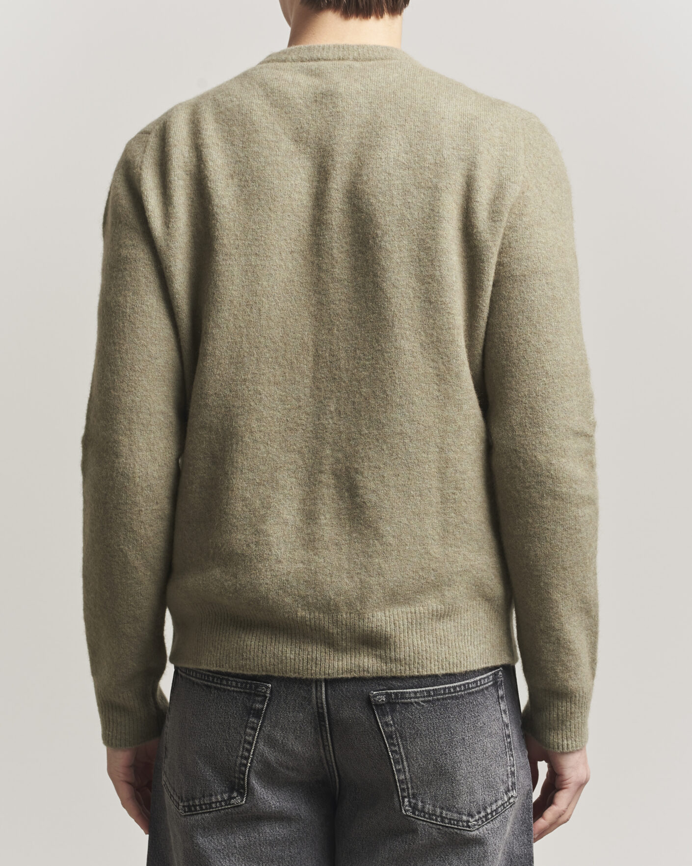 Herre | Gensere | Filippa K | Yak Knitted Sweater Light Green