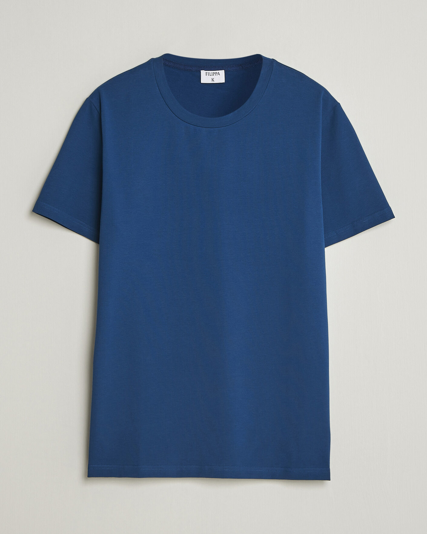 Herre | T-Shirts | Filippa K | Soft Lycra T-Shirt Night Teal