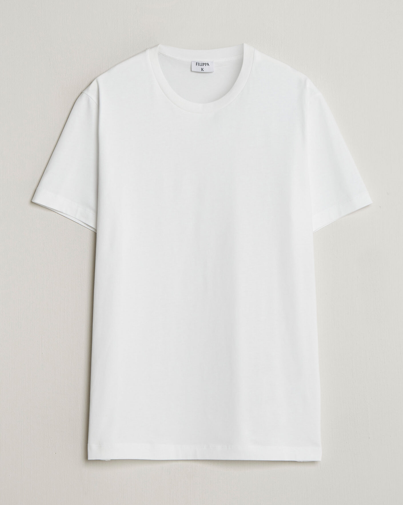 Herre | T-Shirts | Filippa K | Filip Crew Neck T-Shirt White