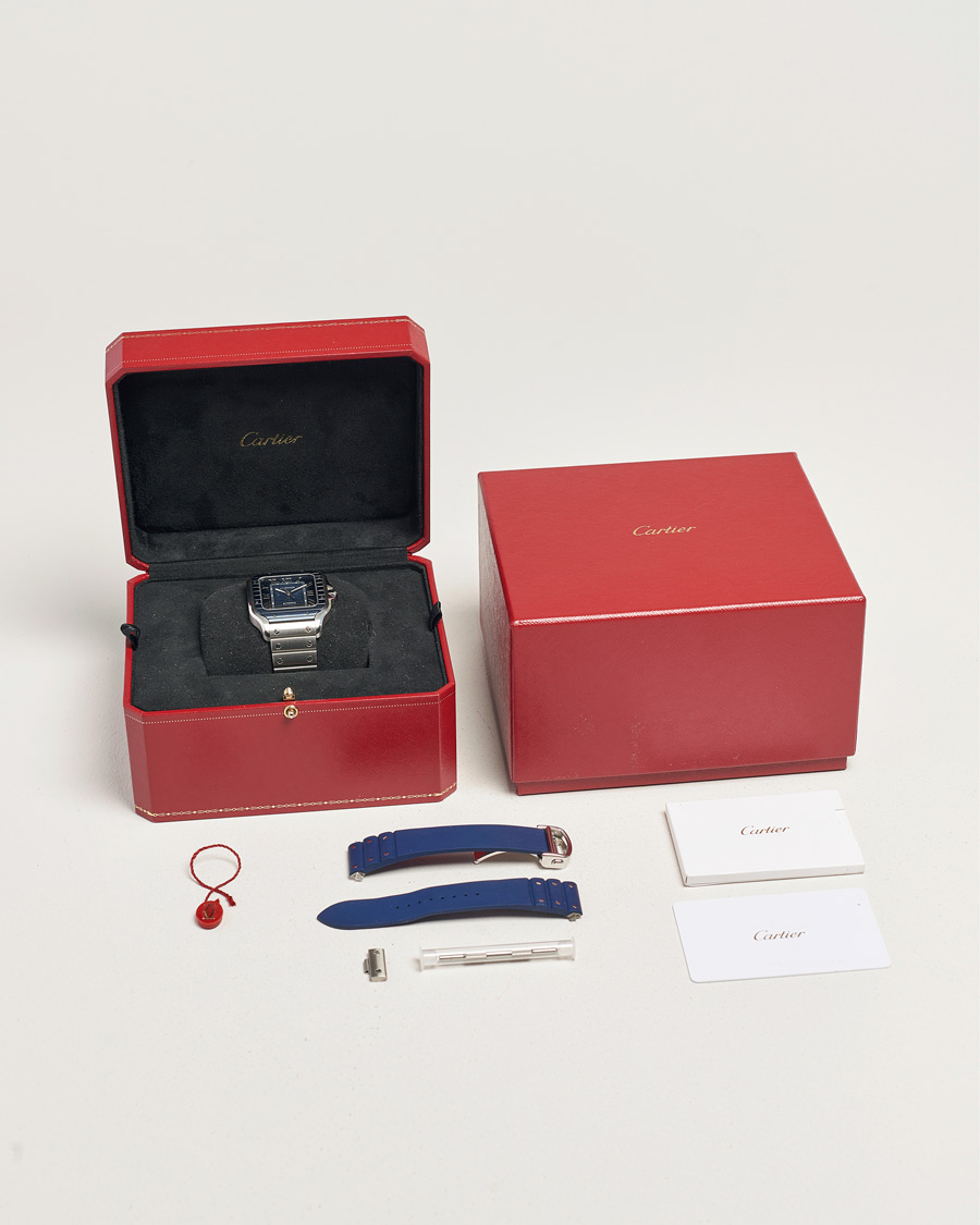 Herre | Pre-Owned & Vintage Watches | Cartier Pre-Owned | Santos XL