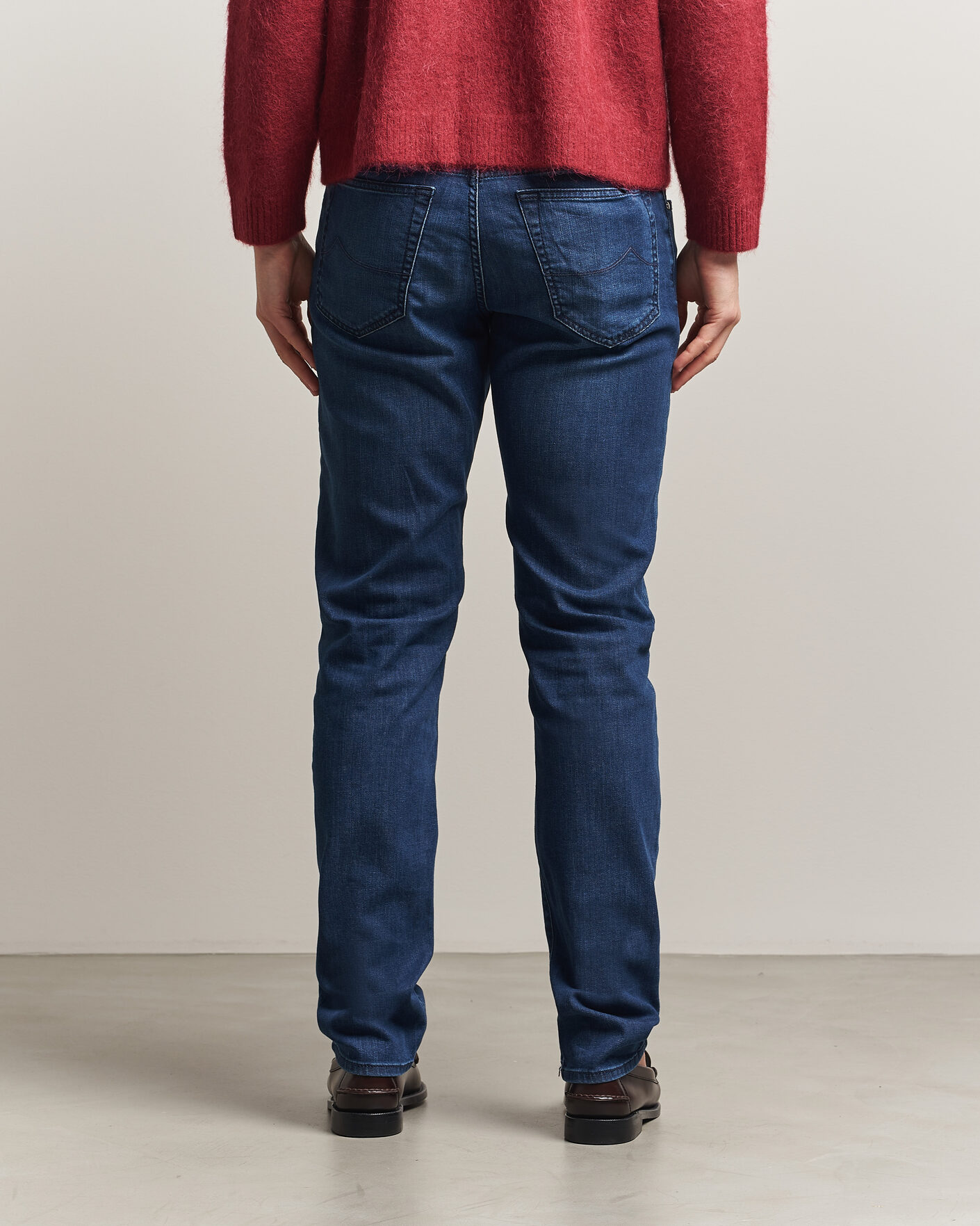 Herre | Jeans | Jacob Cohën | Bard Slim Fit Stretch Jeans Mid Blue