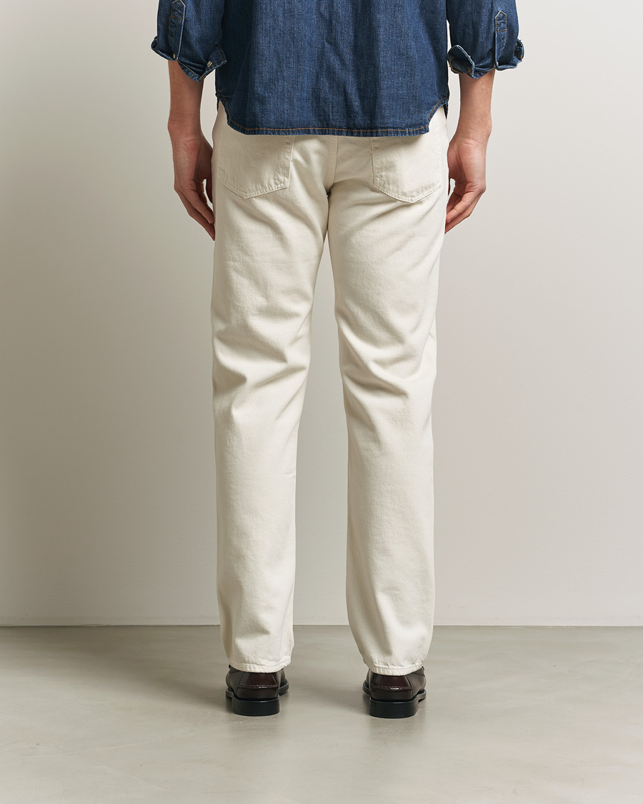 Herre | Jeans | Jacob Cohën | Edos Regular Straight Fit Bull Denim Jeans White