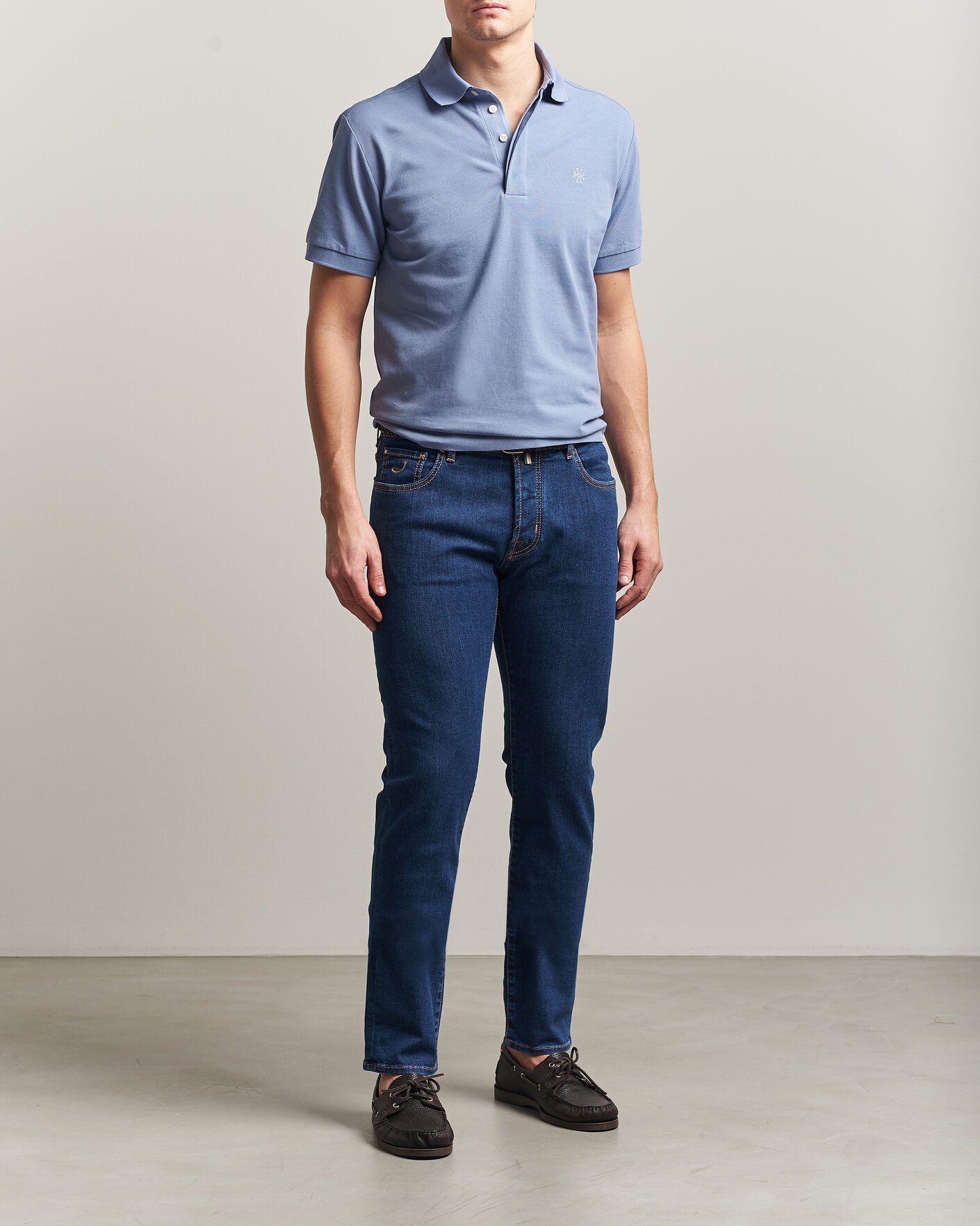 Herre | Pikéer | Jacob Cohën | Cotton Polo Piquet Aviation