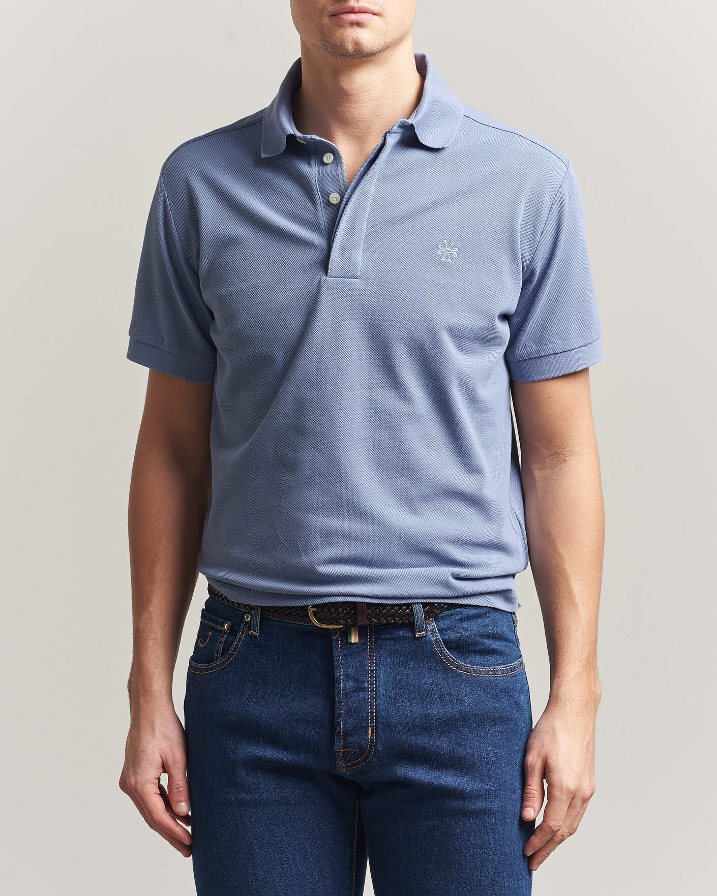 Herre | Pikéer | Jacob Cohën | Cotton Polo Piquet Aviation