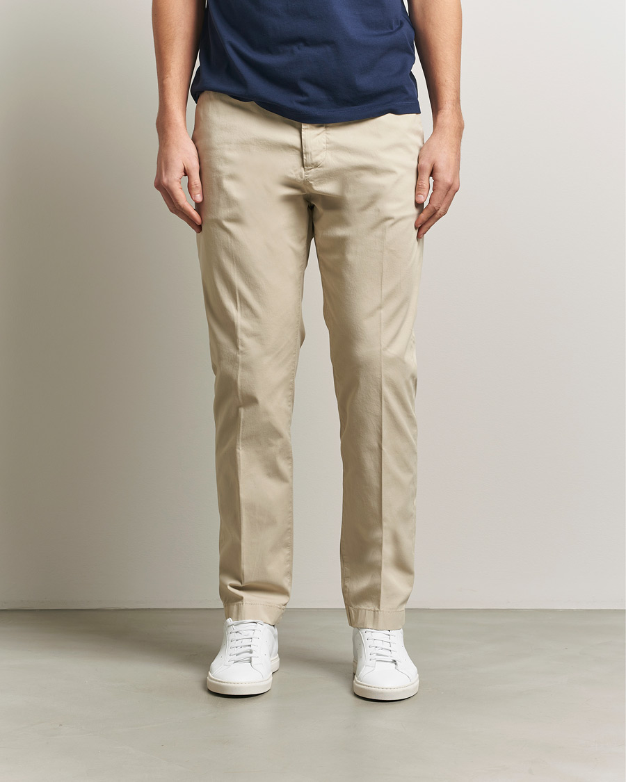 Herre | Bukser | Jacob Cohën | John Chino Light Beige