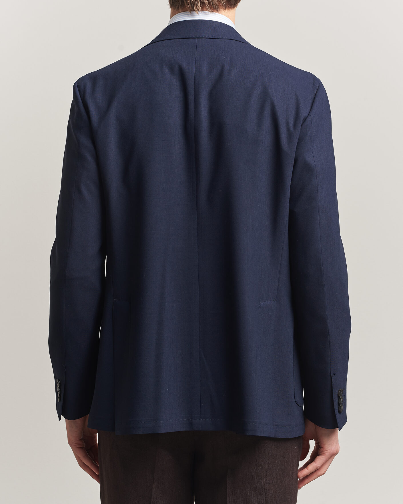 Herre | Dressjakker | Canali | Unconstructed Impeccabile Wool Blazer Navy