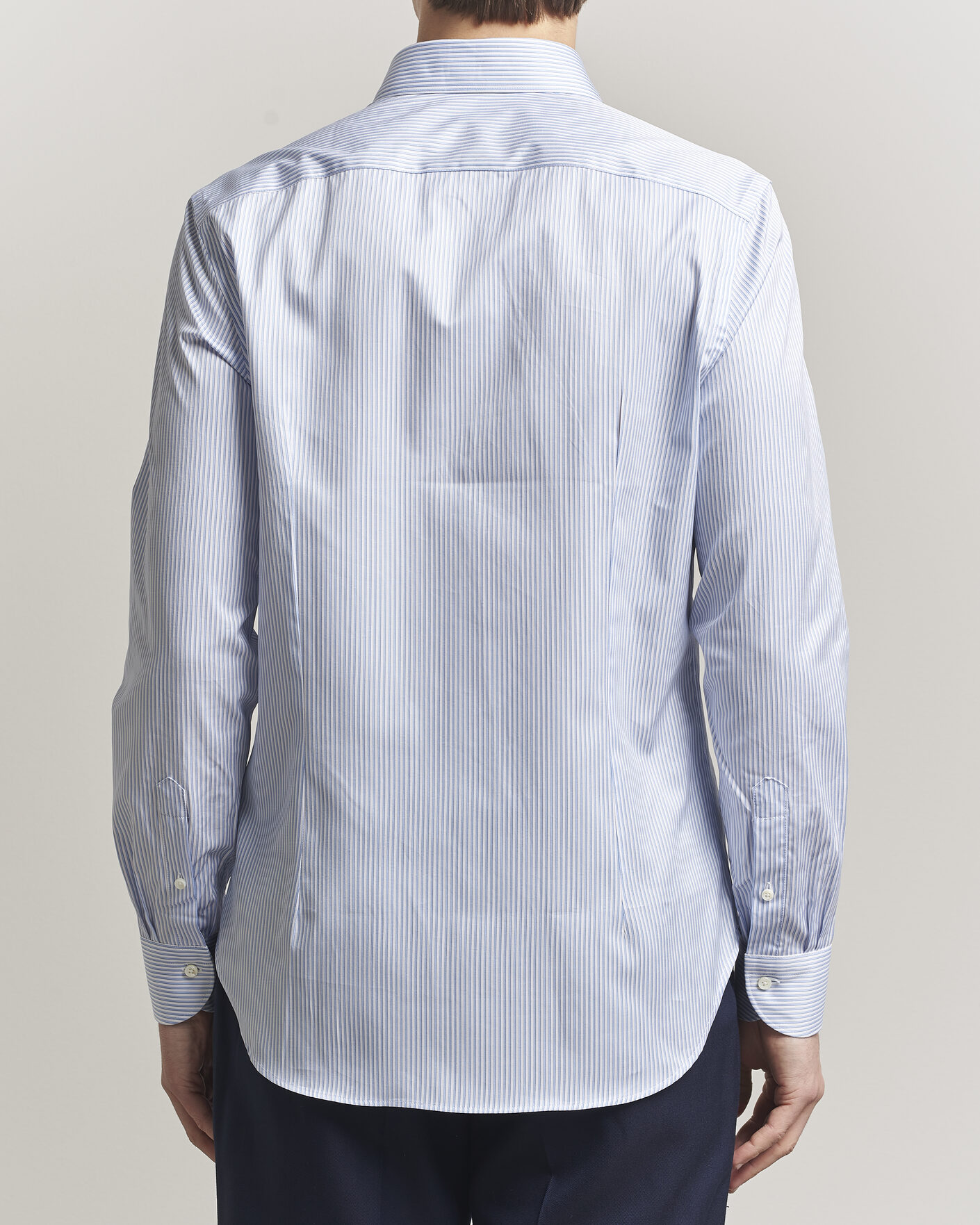 Herre | Skjorter | Canali | Slim Fit Impeccabile Shirt Blue Stripe