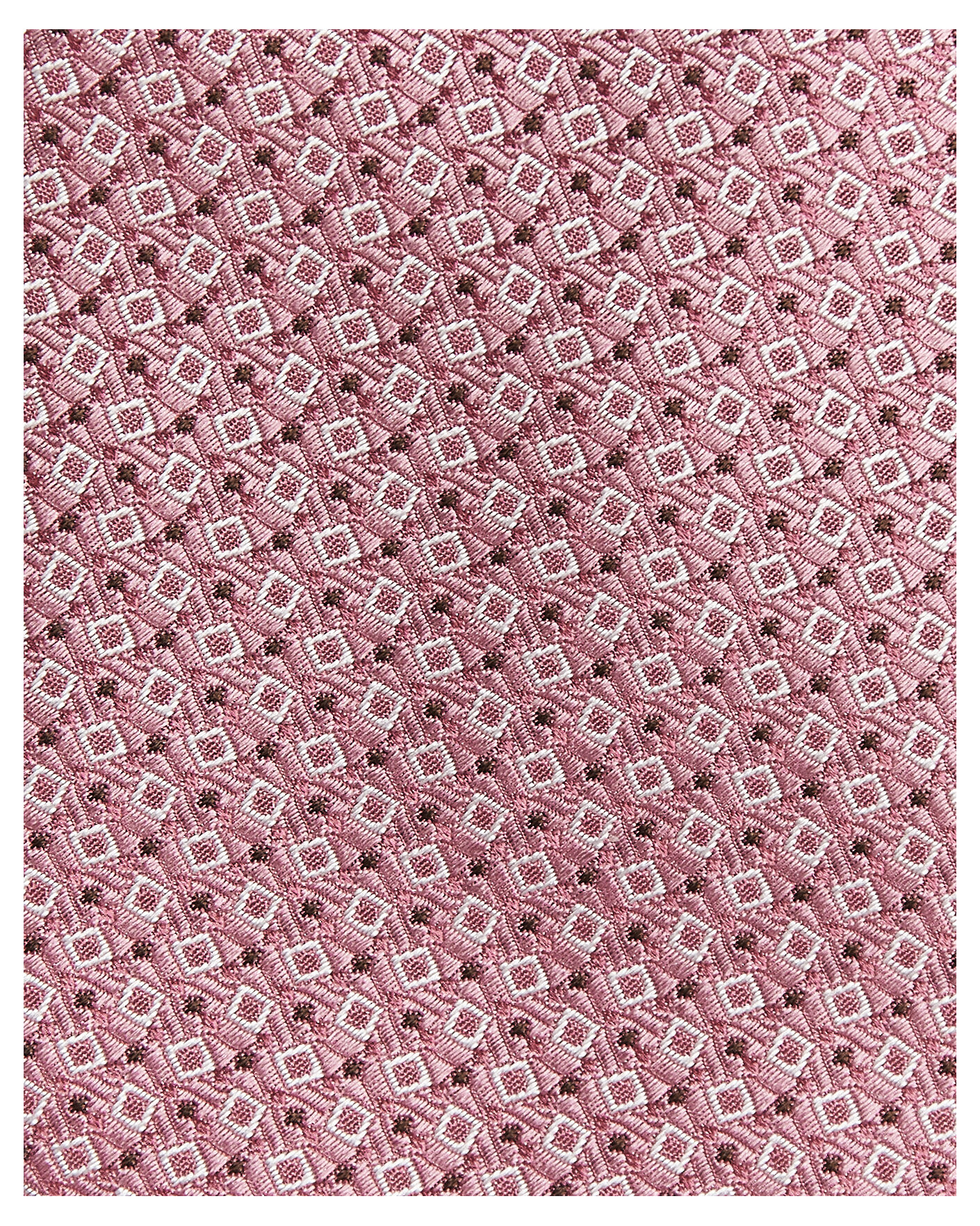Herre | Slips | Canali | Micro Structure Silk Tie Pink