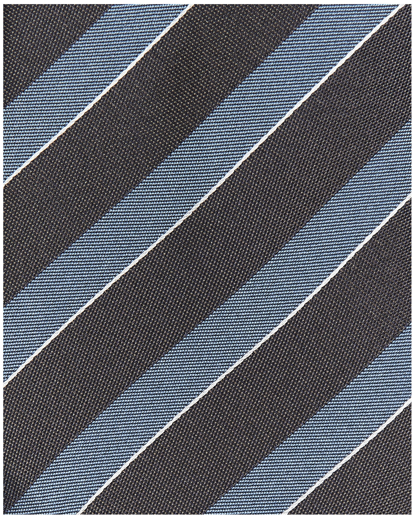 Herre | Slips | Canali | Regimental Stripe Silk Tie Brown/Blue