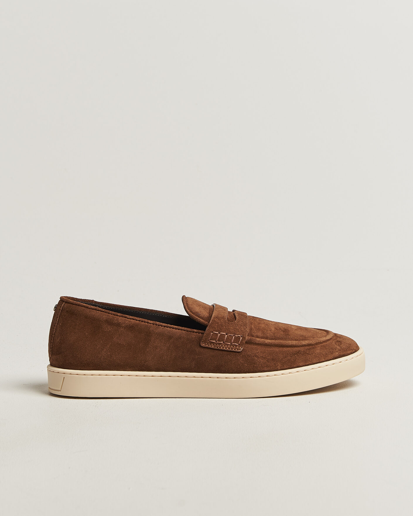 Herre | Loafers | Canali | Summer Loafers Brown Suede