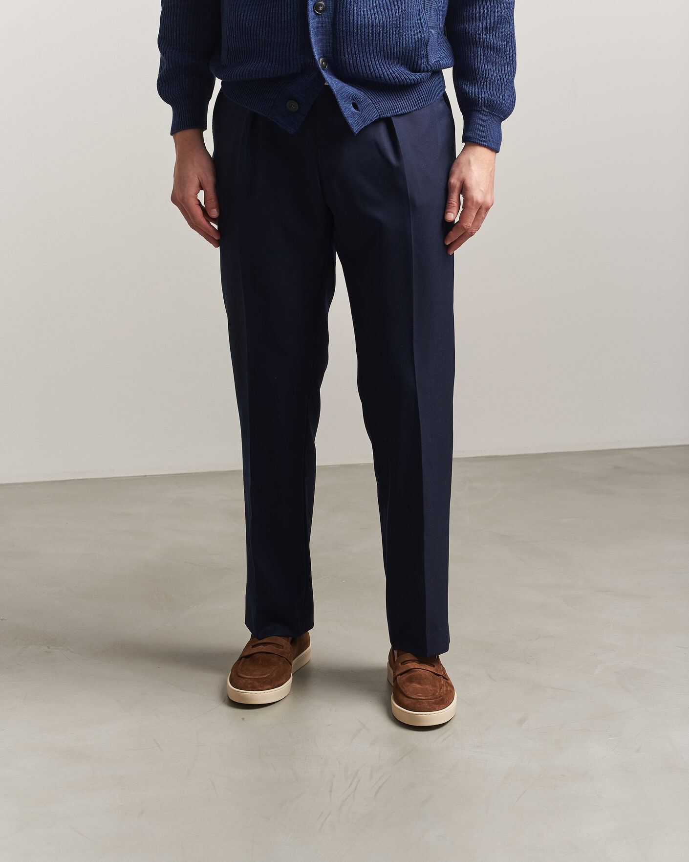 Herre | Loafers | Canali | Summer Loafers Brown Suede