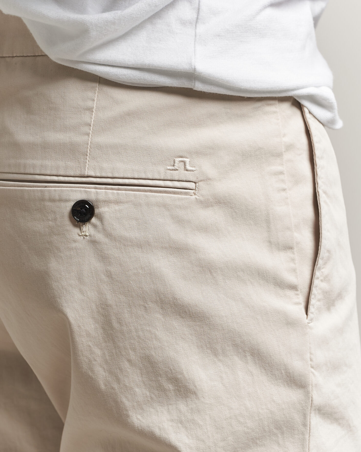 Herre | Bukser | J.Lindeberg | Chaze Cotton Stretch Pants Moonbeam