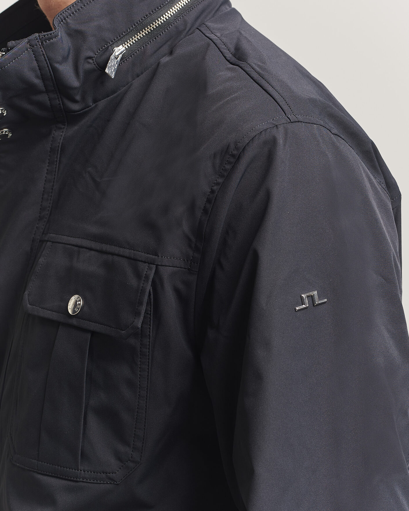 Herre | Jakker | J.Lindeberg | Bailey Recyceled Poly Jacket Black