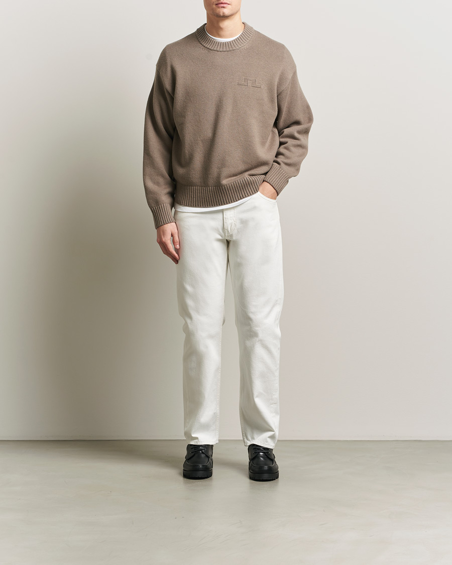 Herre | Bukser | J.Lindeberg | Cody Regular 5-Pocket Pants White