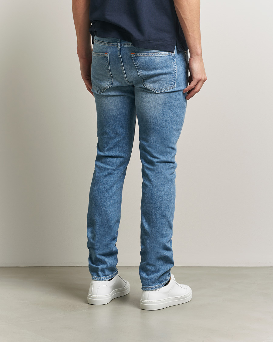 Herre | Jeans | J.Lindeberg | Jax Light Wash Slim Jeans Light Blue