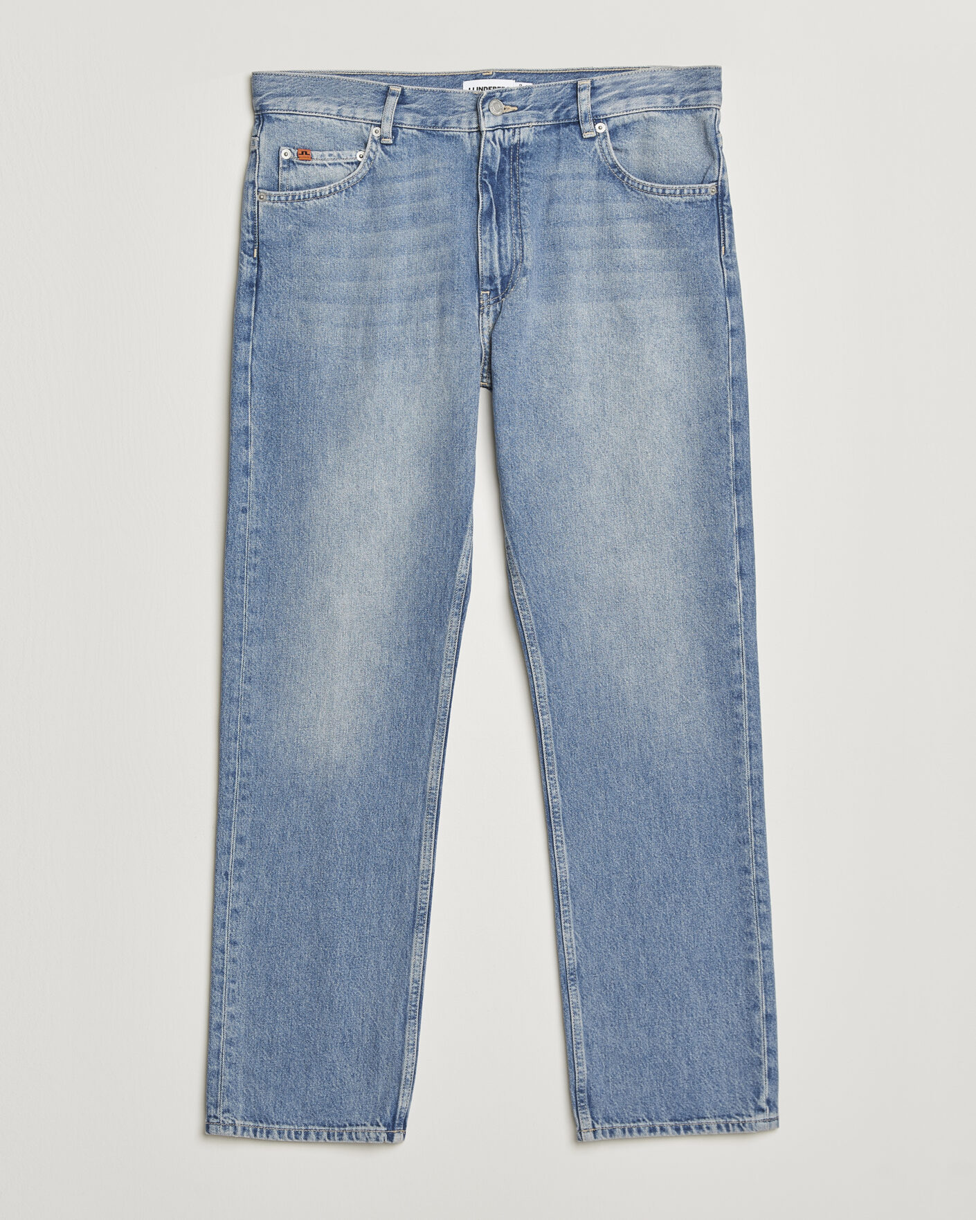 Herre | Jeans | J.Lindeberg | Cody Light Wash Regular Jeans Light Blue