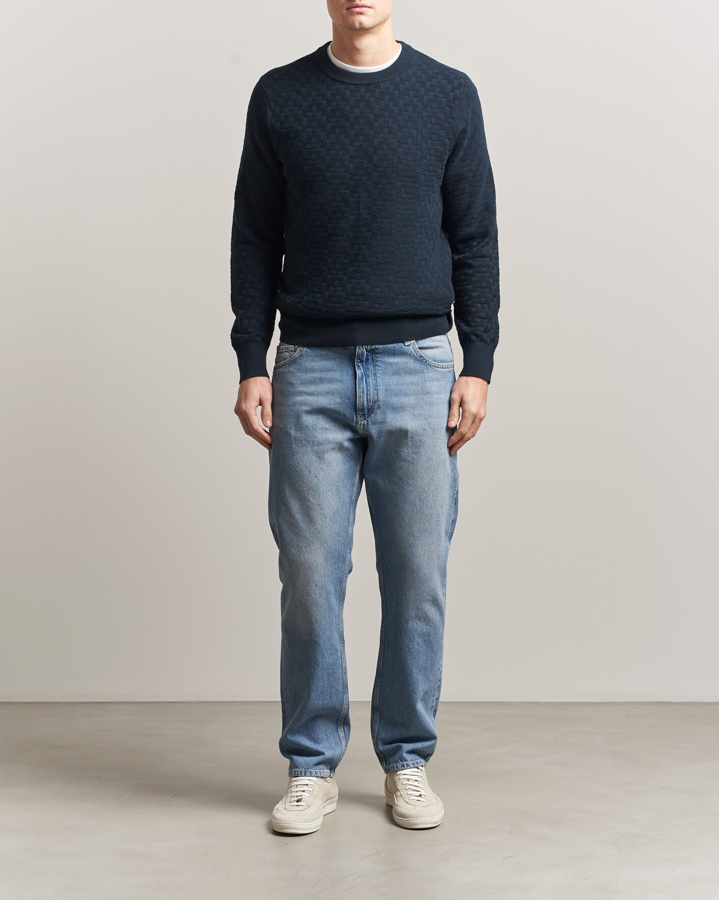 Herre | Jeans | J.Lindeberg | Cody Light Wash Regular Jeans Light Blue