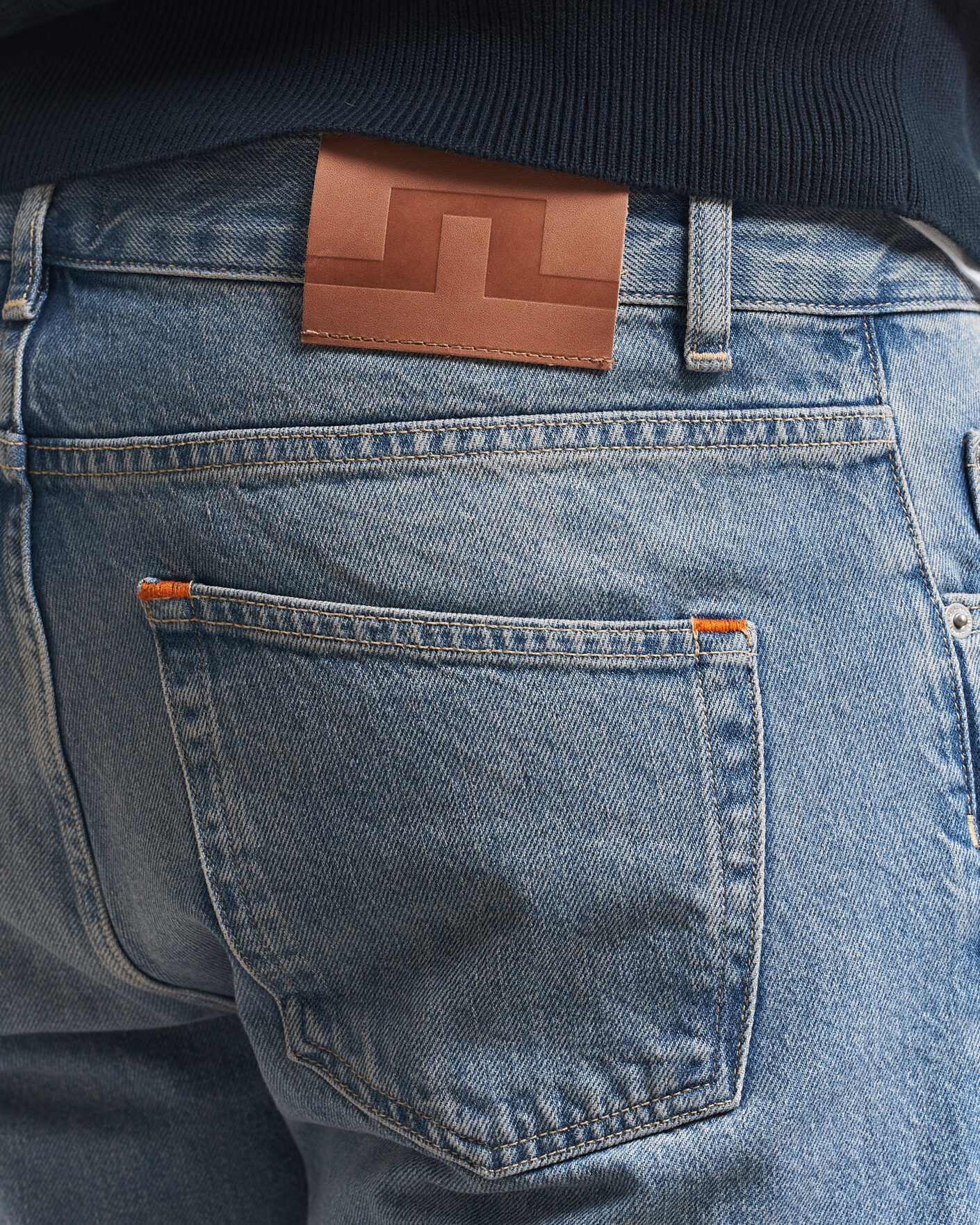 Herre | Jeans | J.Lindeberg | Cody Light Wash Regular Jeans Light Blue