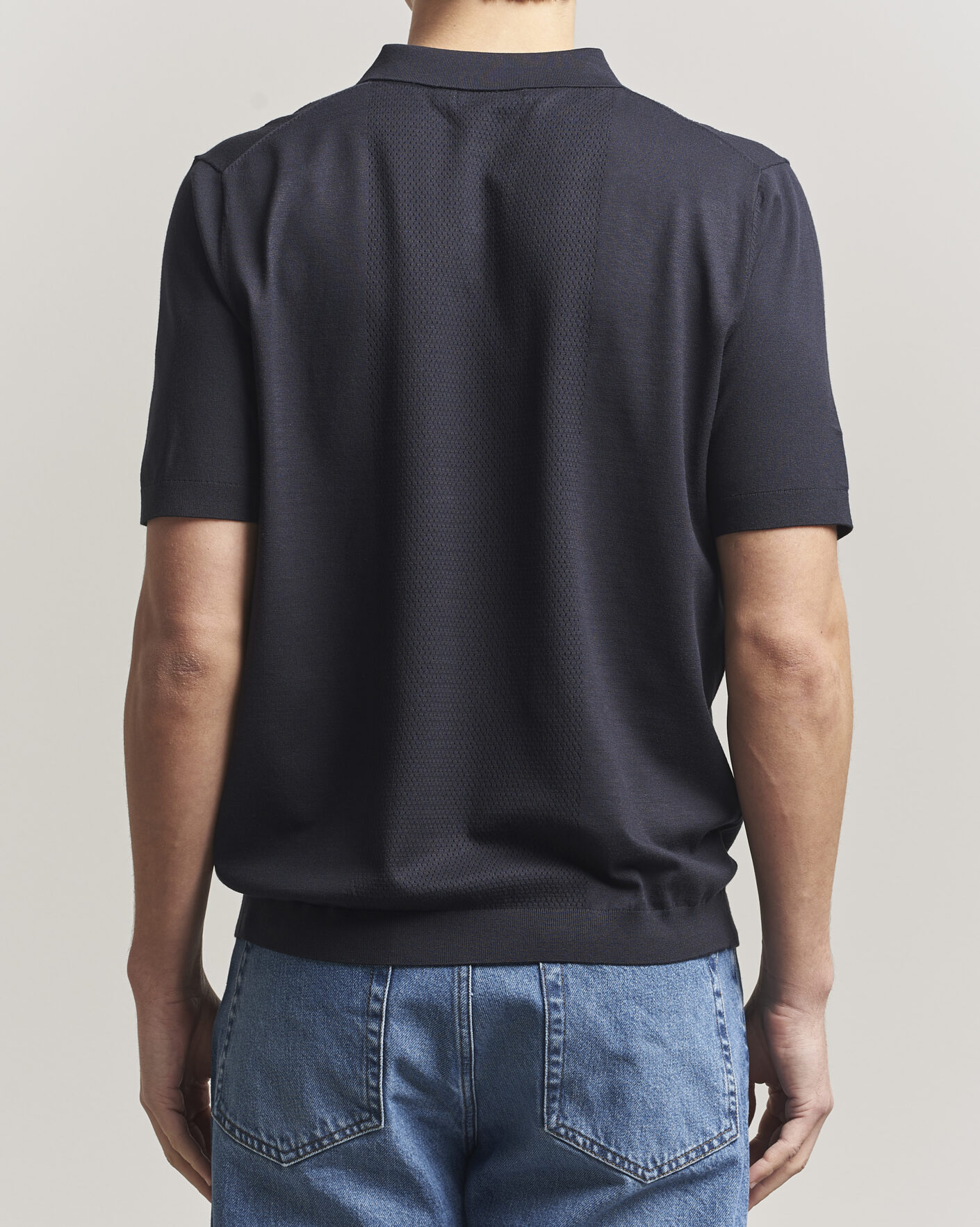 Herre | Pikéer | J.Lindeberg | Reymond Knit Polo JL Navy