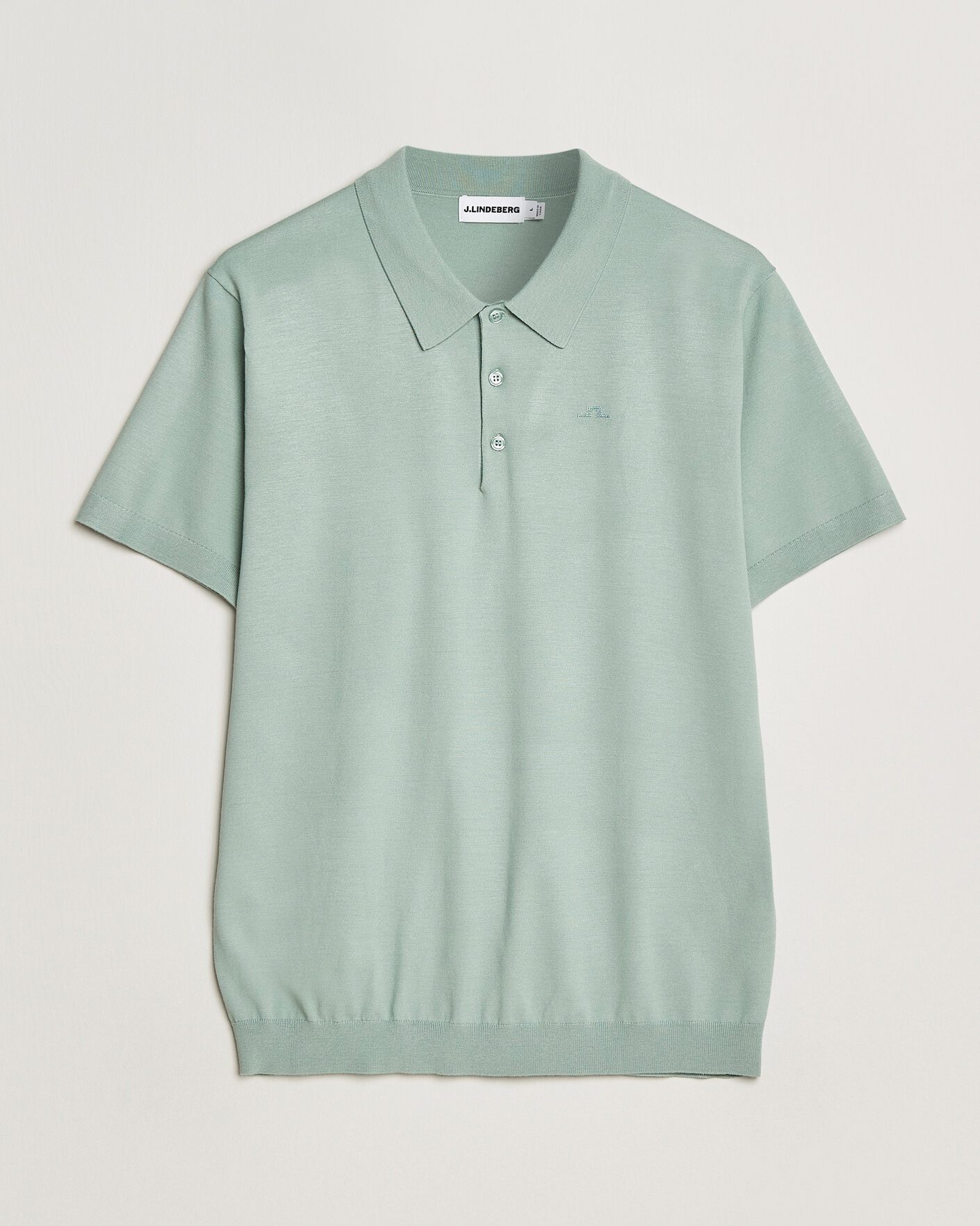 Herre | Pikéer | J.Lindeberg | Ridge Knitted Polo Jadeite