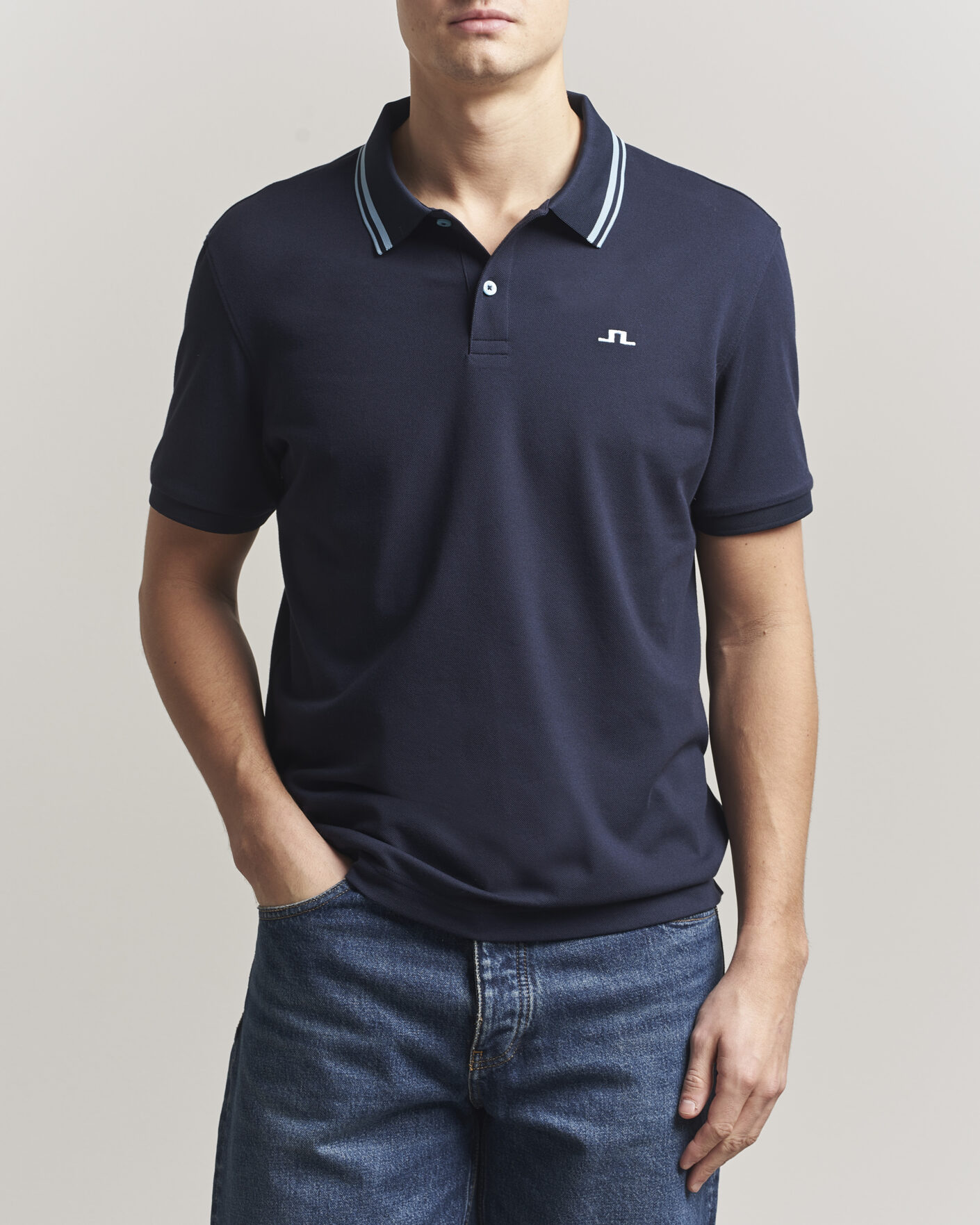 Herre | Pikéer | J.Lindeberg | Joey Tipping Polo JL Navy
