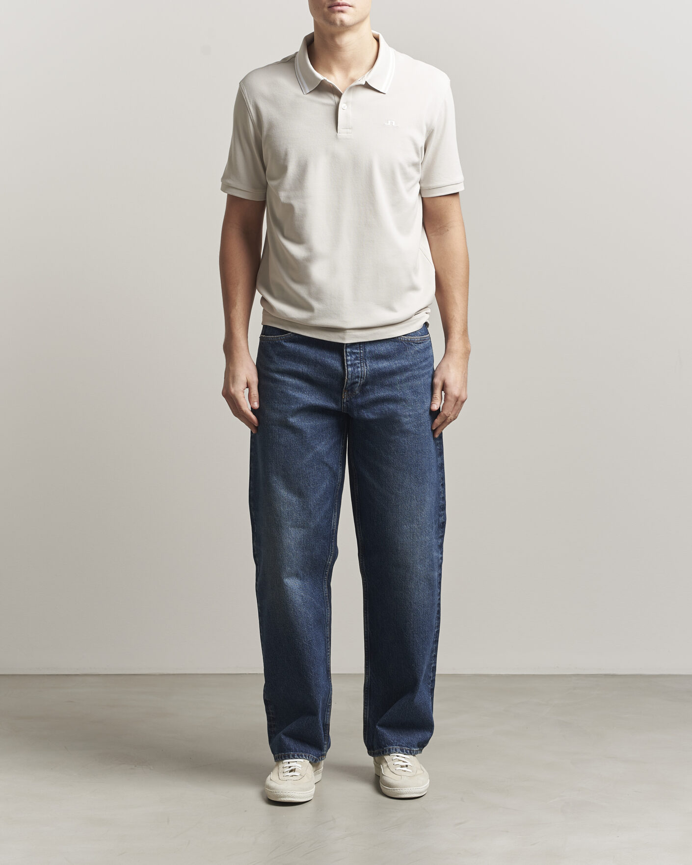Herre | Pikéer | J.Lindeberg | Joey Tipping Polo Moonbeam