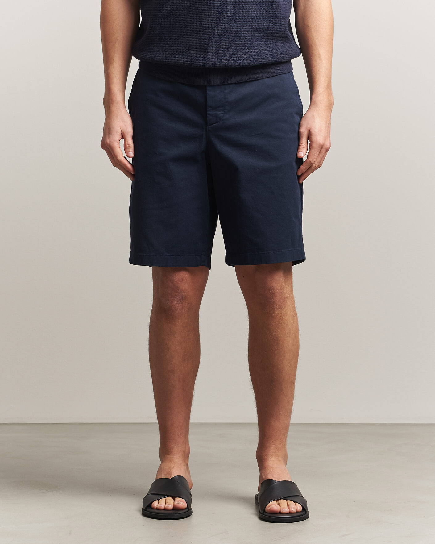 Herre | Shorts | J.Lindeberg | Shane Cotton Stretch Shorts JL Navy
