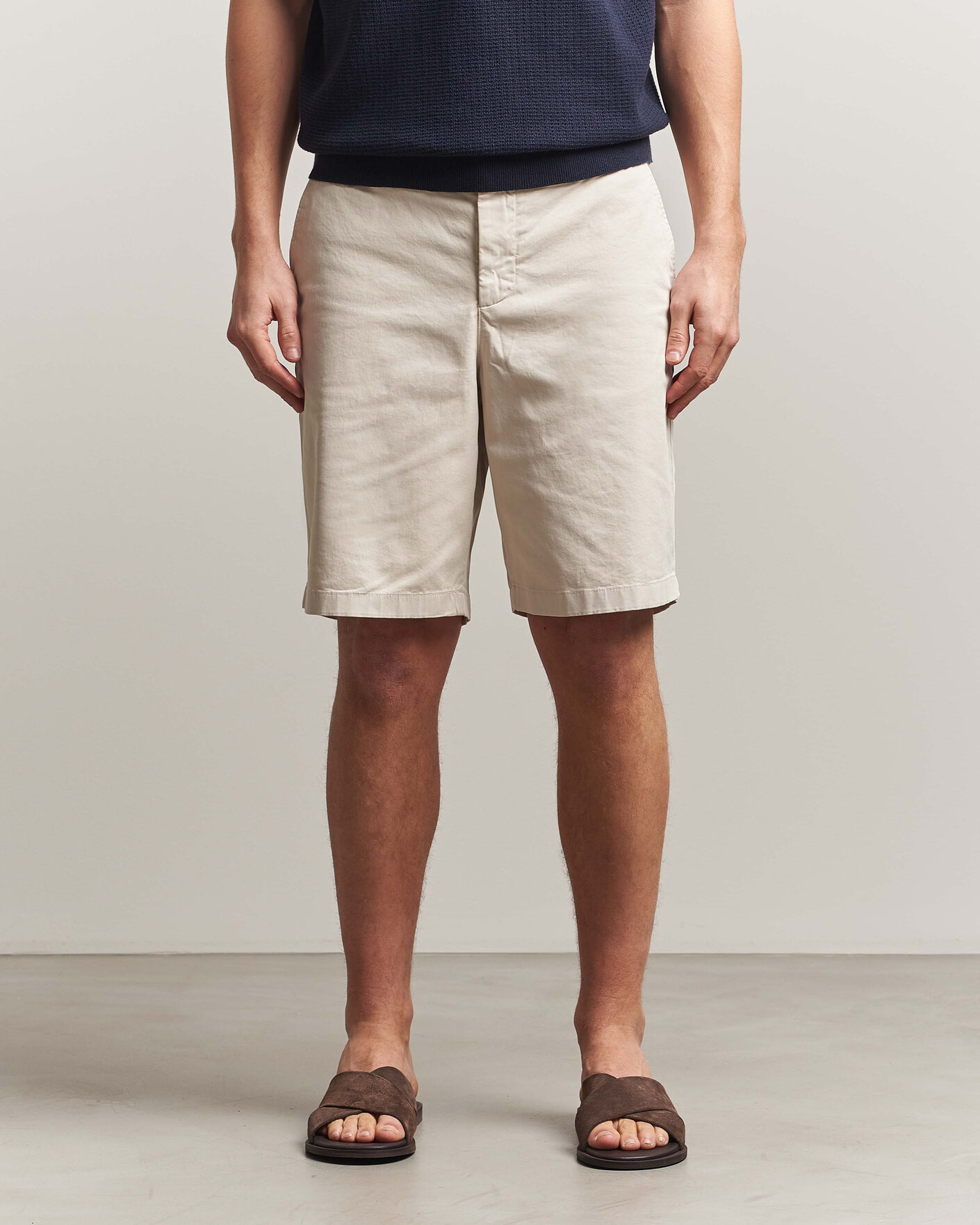 Herre | Shorts | J.Lindeberg | Shane Cotton Stretch Shorts Moonbeam