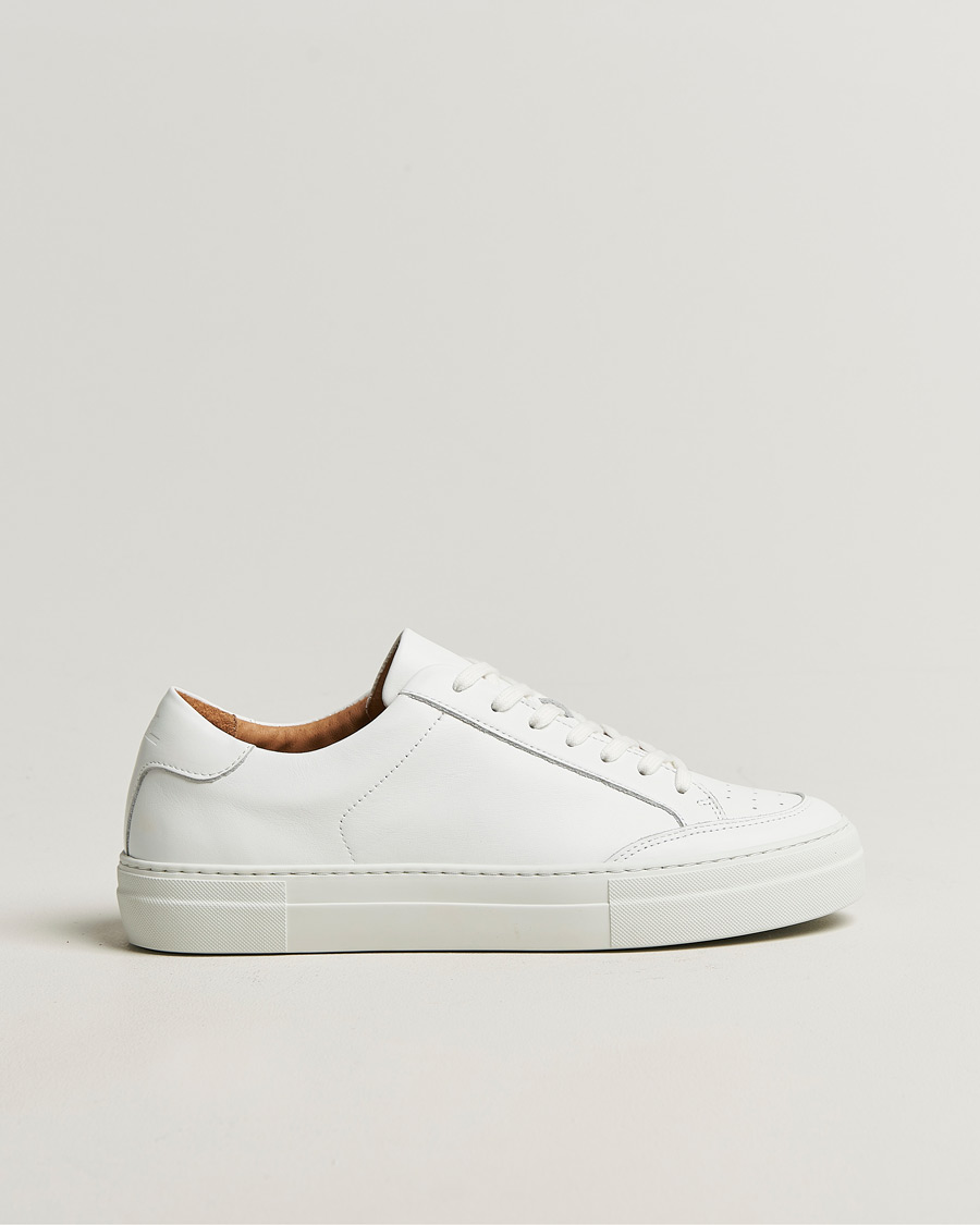 Herre | Sneakers | J.Lindeberg | Art Signature Leather Sneaker White