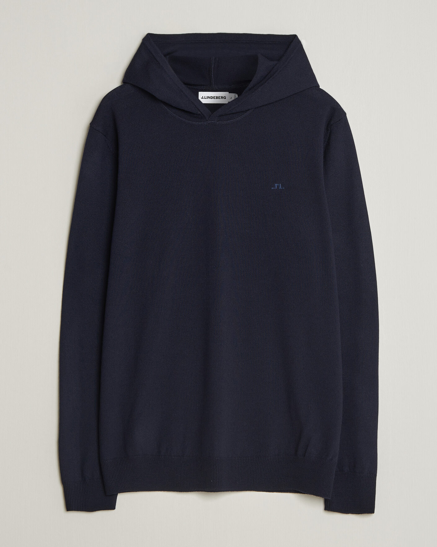 Herre | Gensere | J.Lindeberg | Karl Merino Hoodie JL Navy