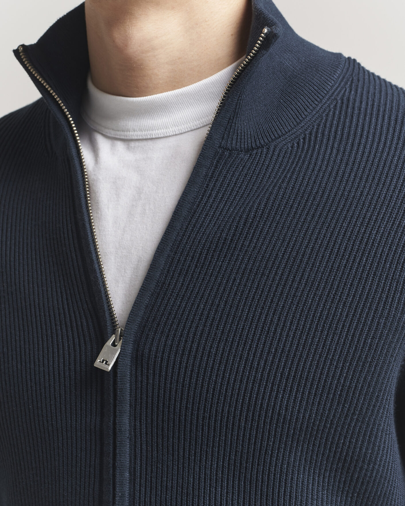 Herre | Gensere | J.Lindeberg | Alexis Full Zip Cardigan JL Navy