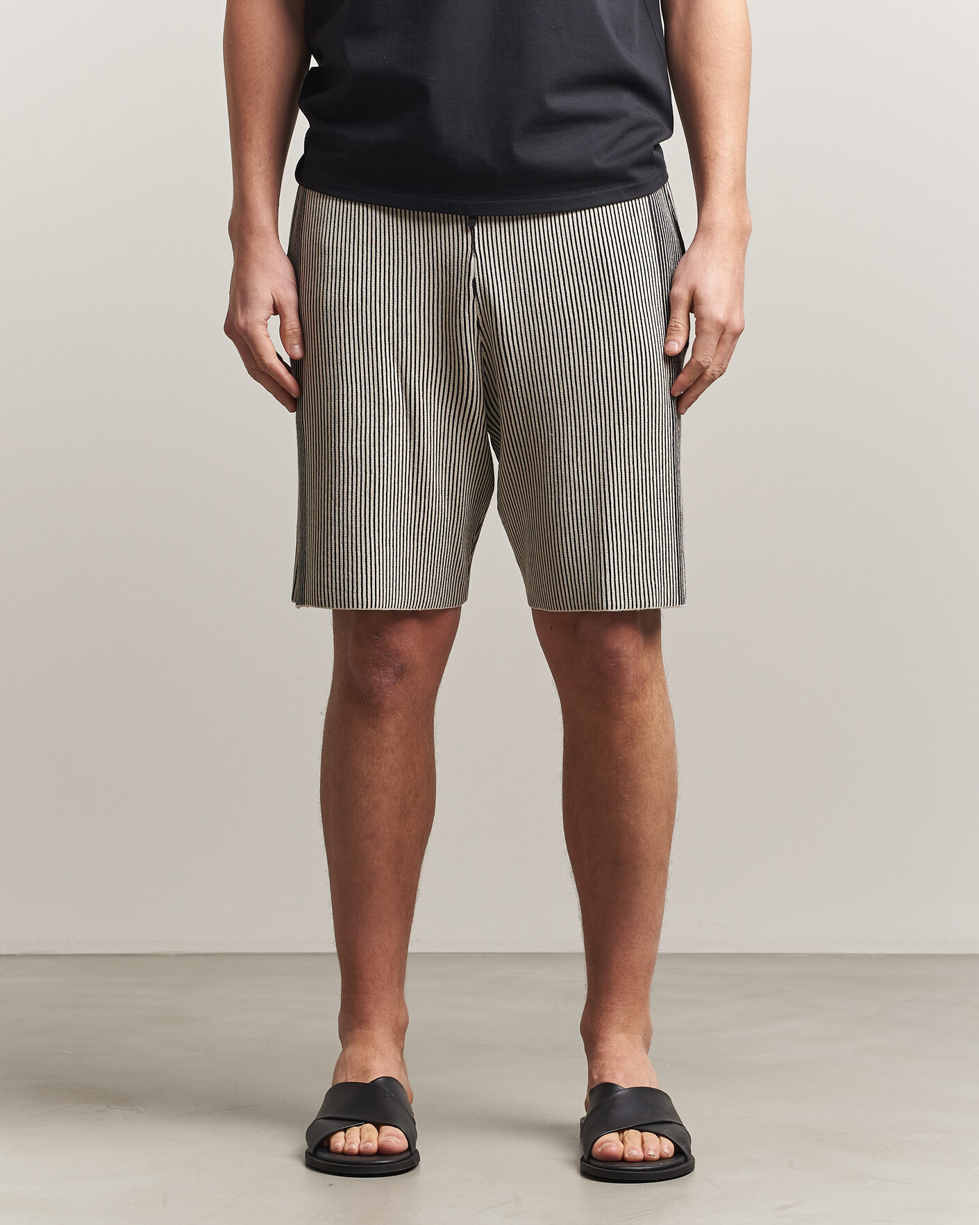 Herre | Shorts | J.Lindeberg | Simon Knitted Shorts Moonbeam