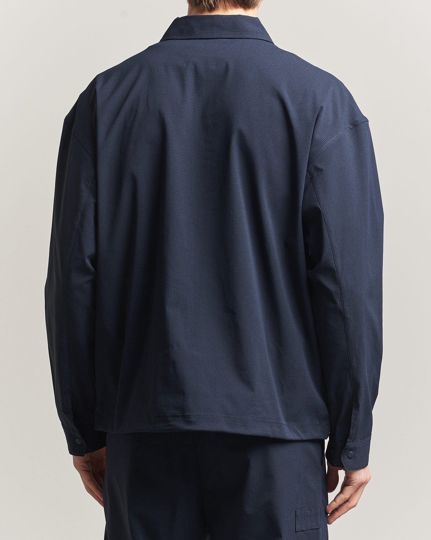 Herre | Skjorter | J.Lindeberg | Dex Coach Overshirt JL Navy