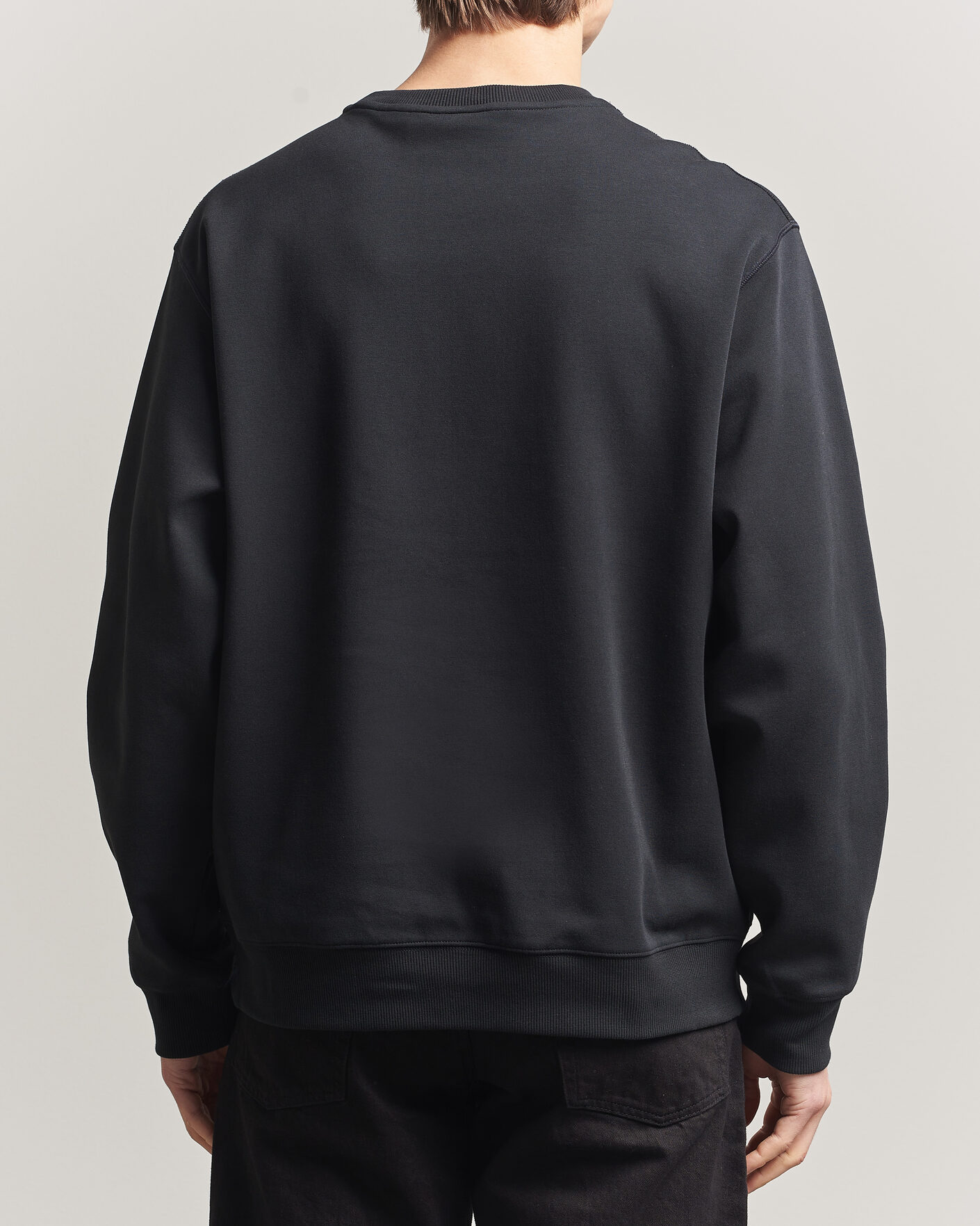 Herre | Gensere | J.Lindeberg | Club Crew Neck Black