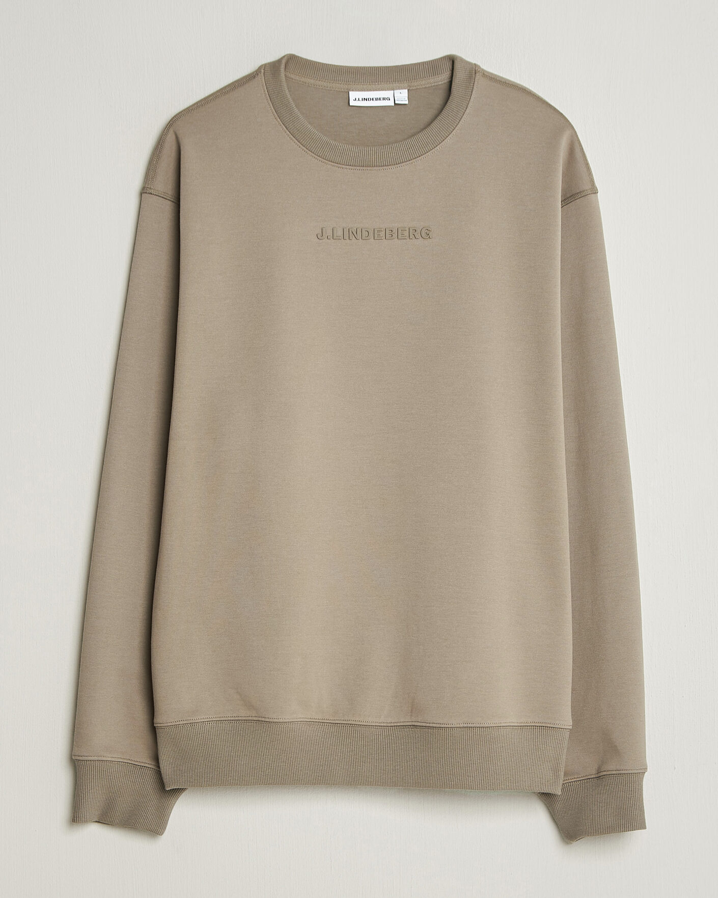 Herre | Gensere | J.Lindeberg | Club Crew Neck Brindle