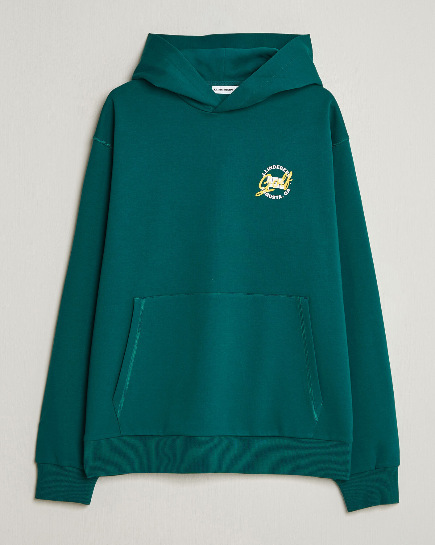 Herre | Gensere | J.Lindeberg | Club Masters Tour Hoodie Forest Biome